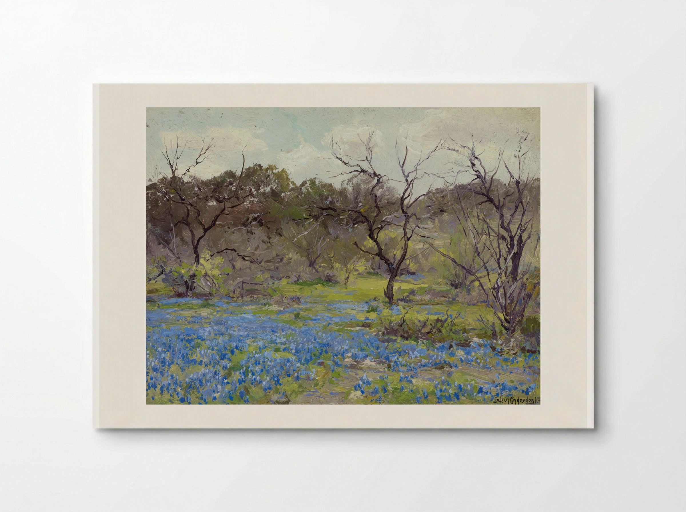 Last Rays of Sunlight, Early Spring in San Antonio - Robert Julian Onderdonk - Poster