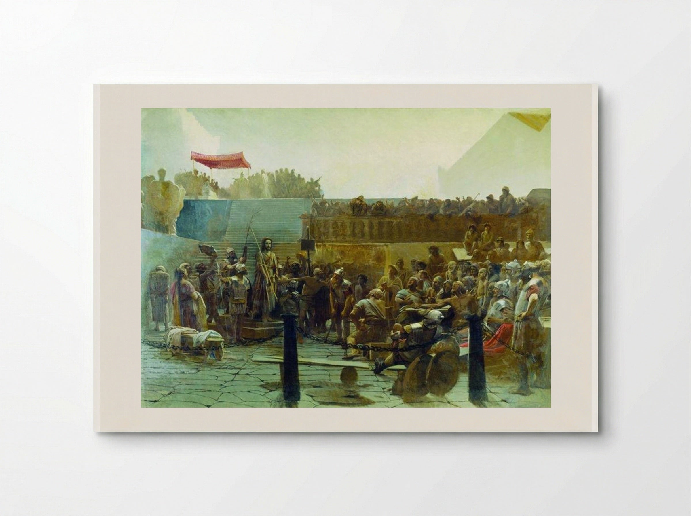 Laughter (Hail, King of the Jews) - Ivan Kramskoy - Poster