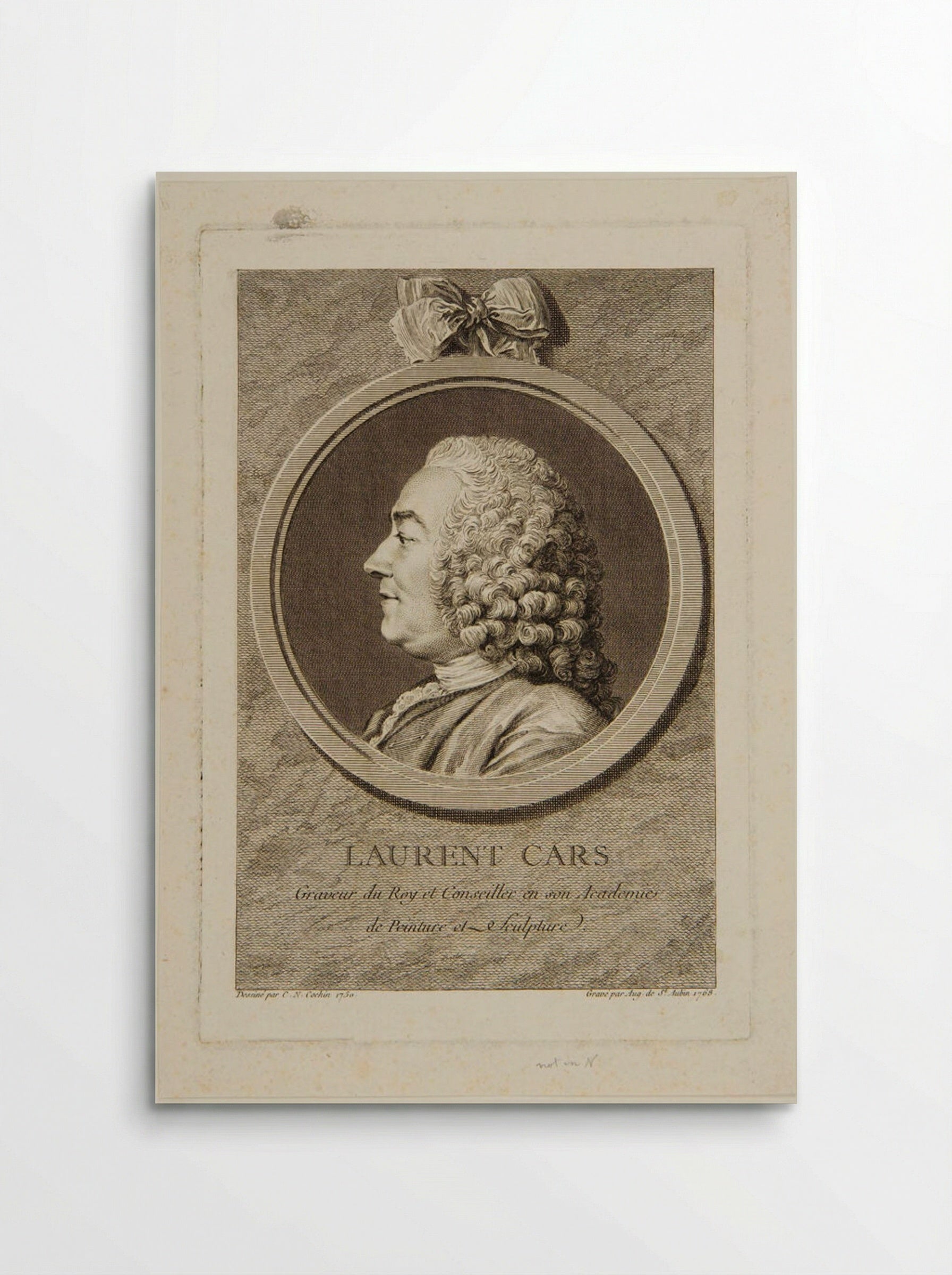 Laurent Cars - Augustin de Saint-Aubin - Poster
