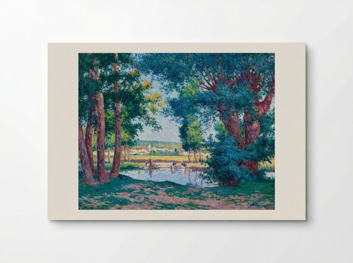 Lavandière - Maximilien Luce - Poster