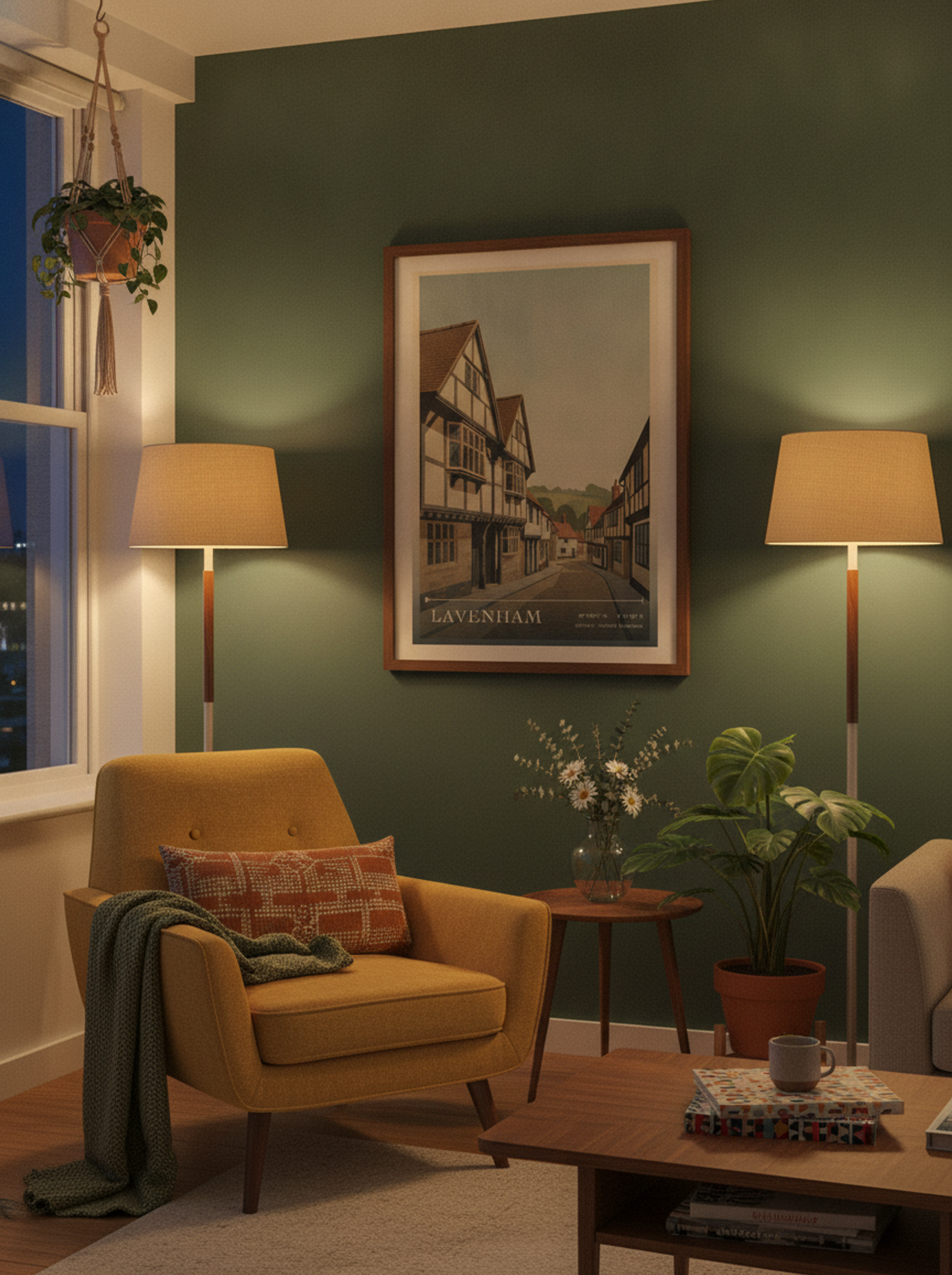 Lavenham Suffolk United Kingdom Travel Poster - Lifestyle