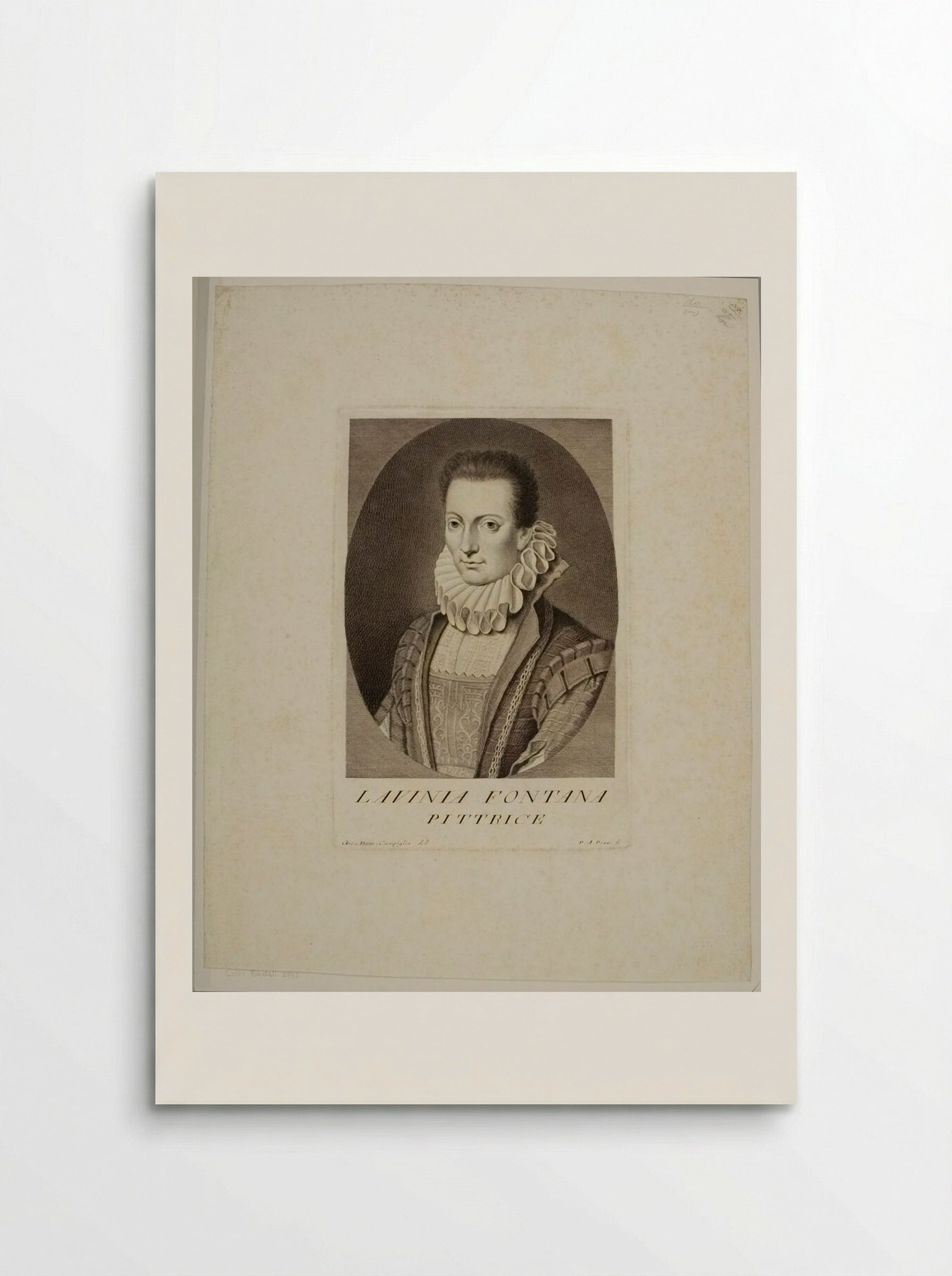 Lavinia Fontana - Pietro Antonio Pazzi - Poster