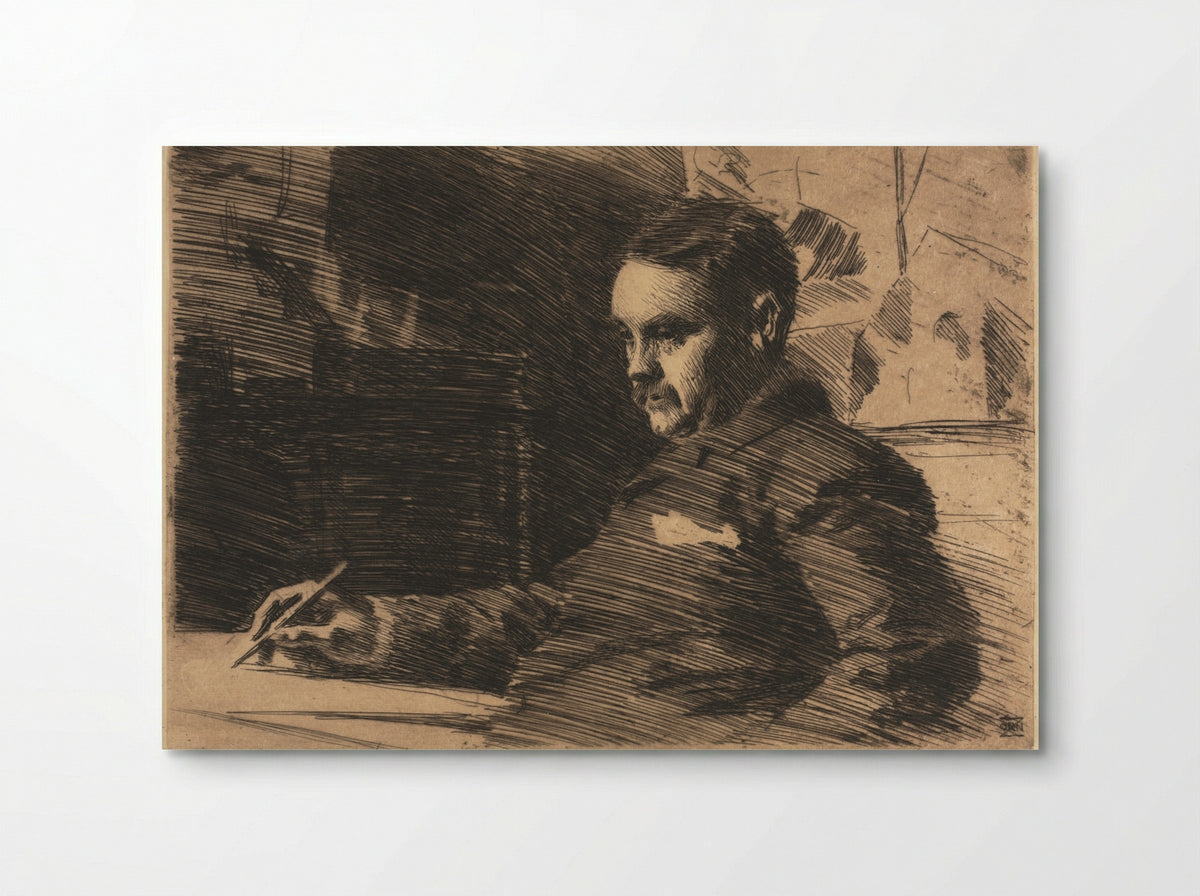 Lawyer Wade - Anders Zorn - Poster