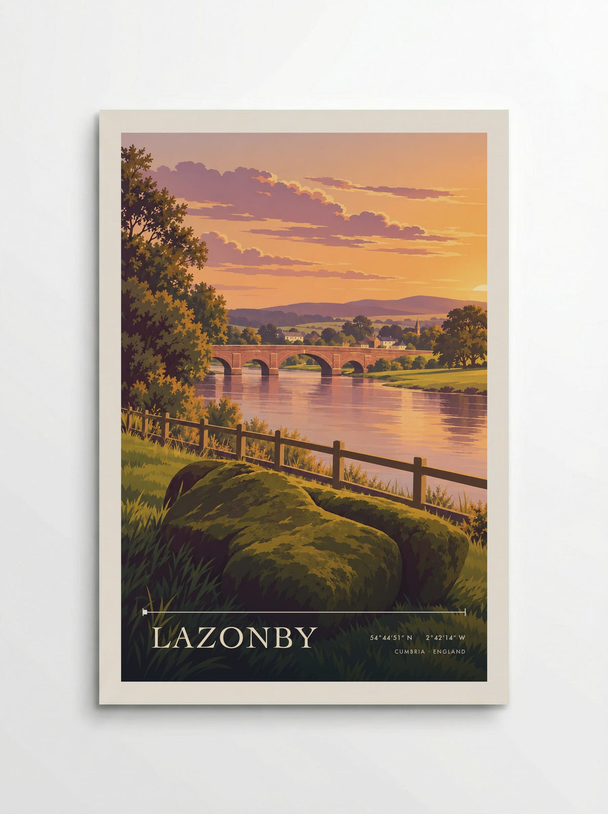 Lazonby, Cumbria | Travel Poster - Poster