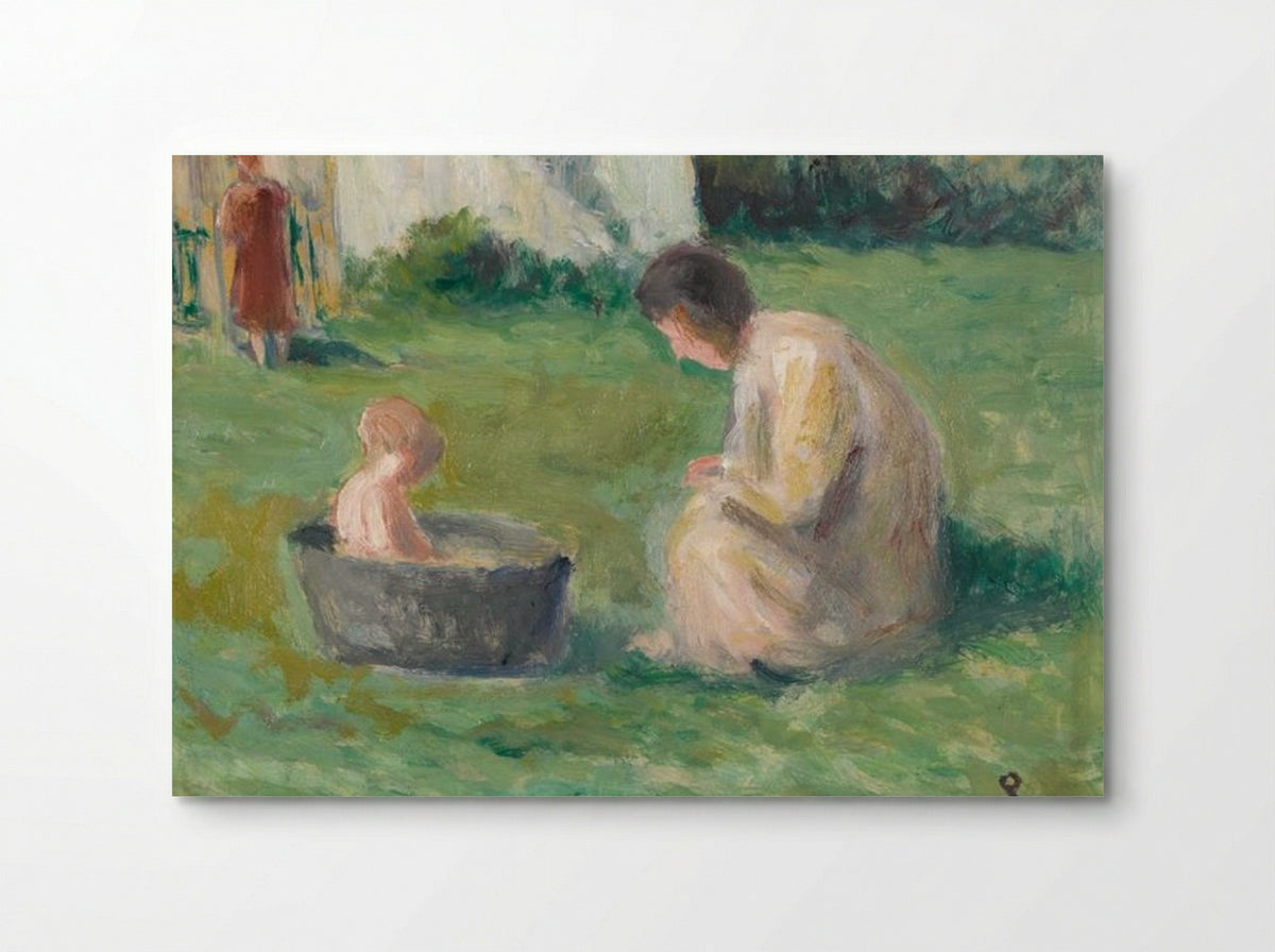 Le Bain Du Bébé - Maximilien Luce - Poster