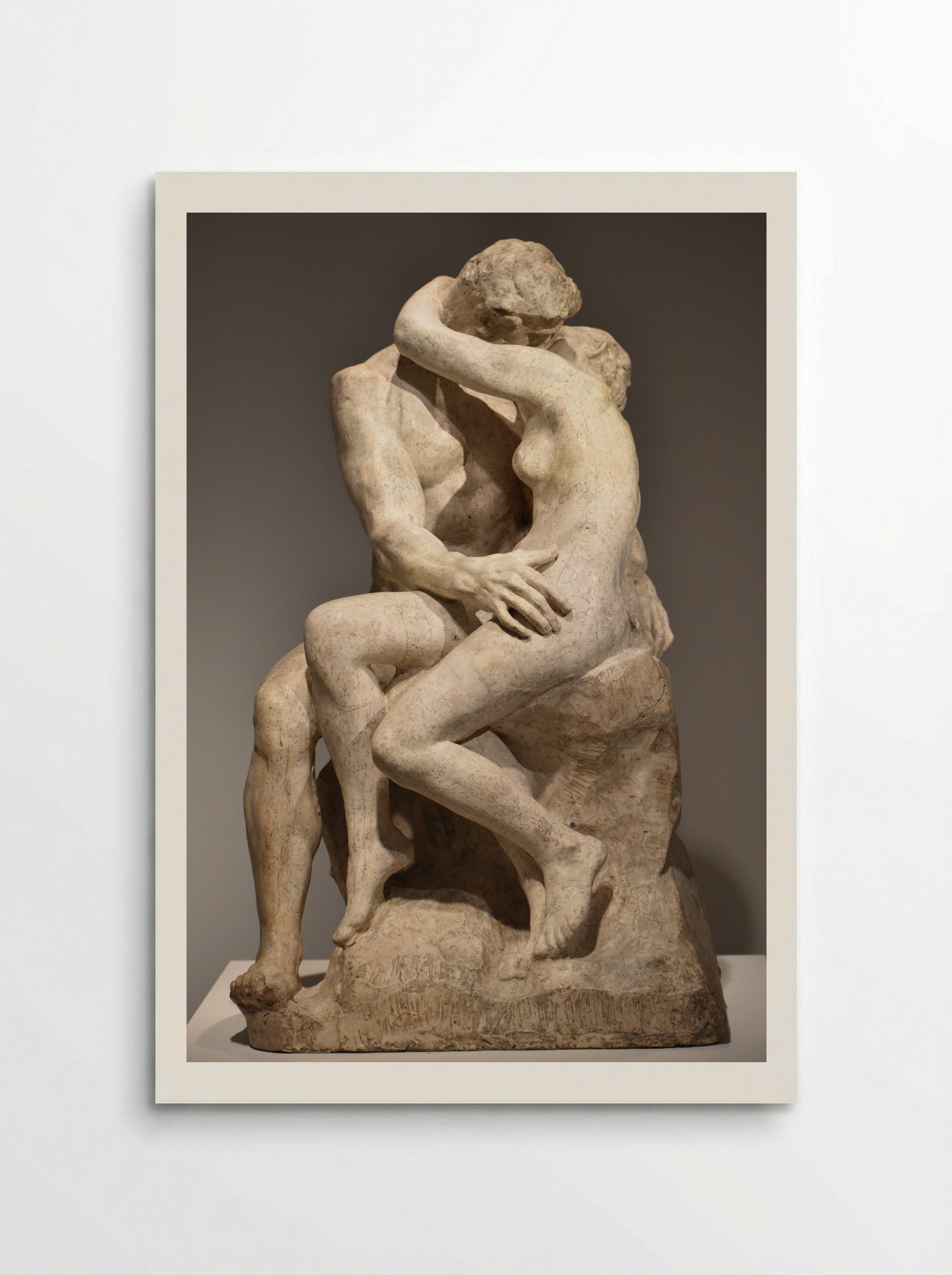 Le Baiser - Auguste Rodin - Poster