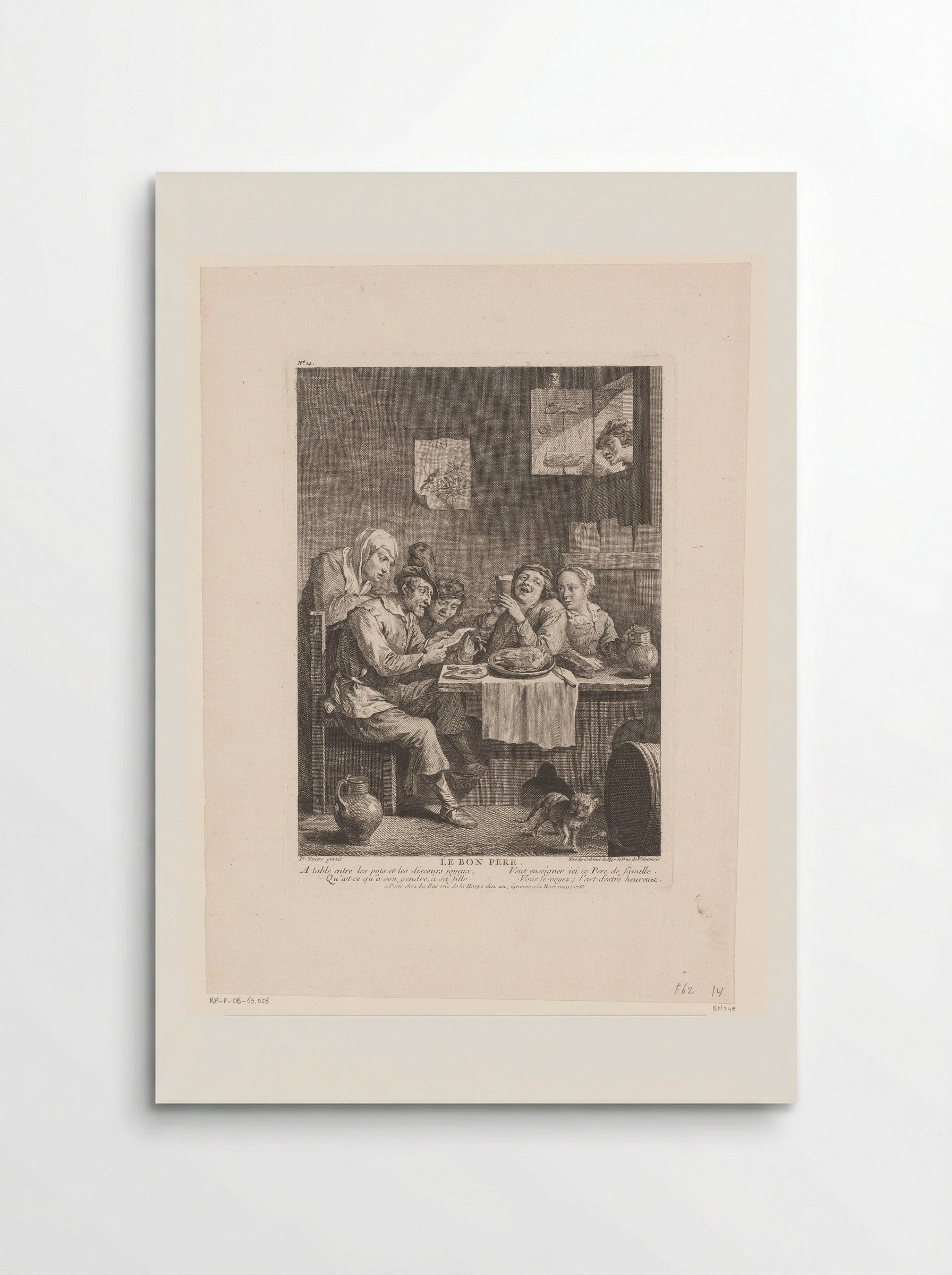 Le Bon Père - Jacques-Philippe Le Bas - Poster