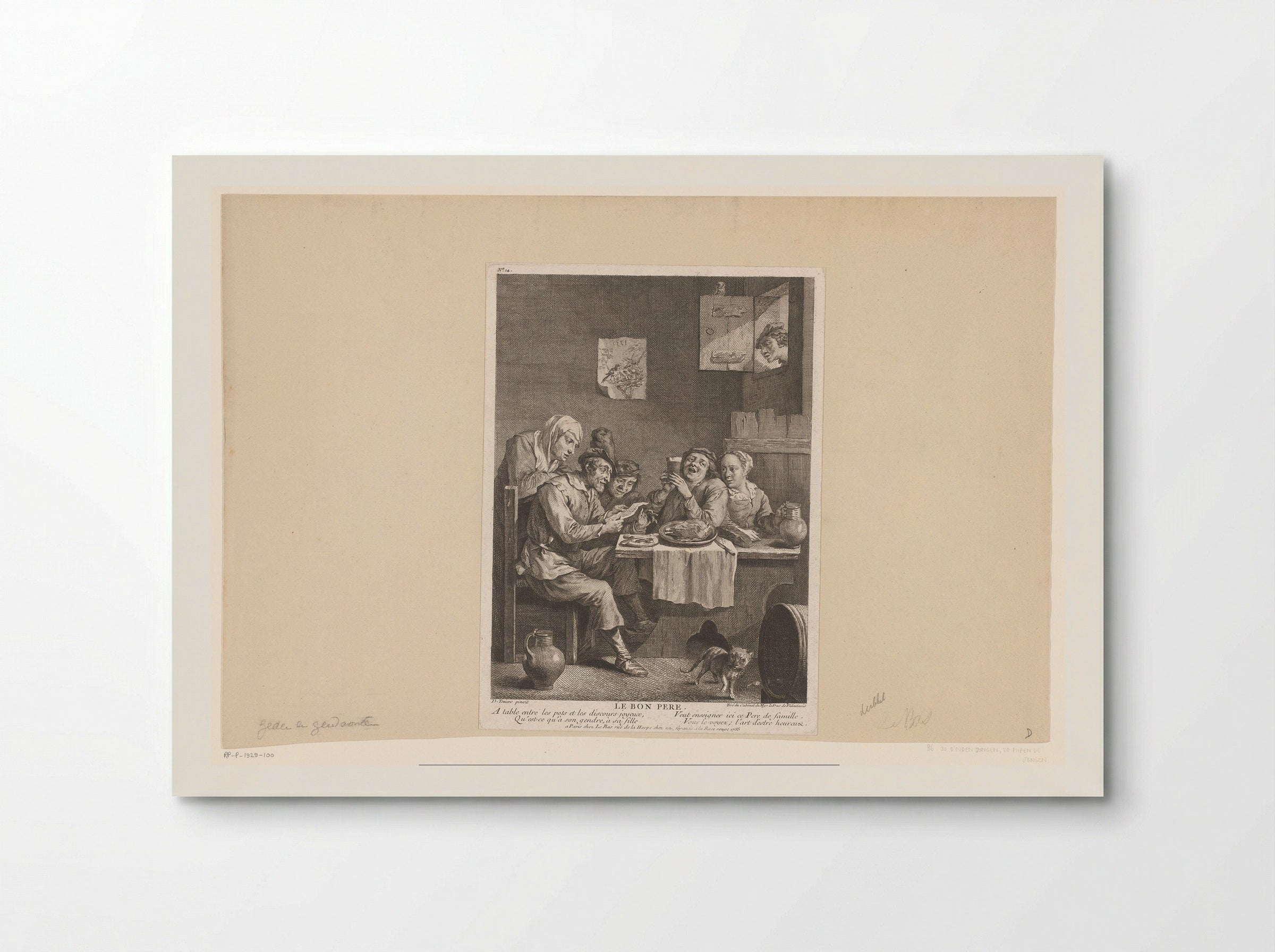 Le Bon Père - Jacques-Philippe Le Bas - Poster