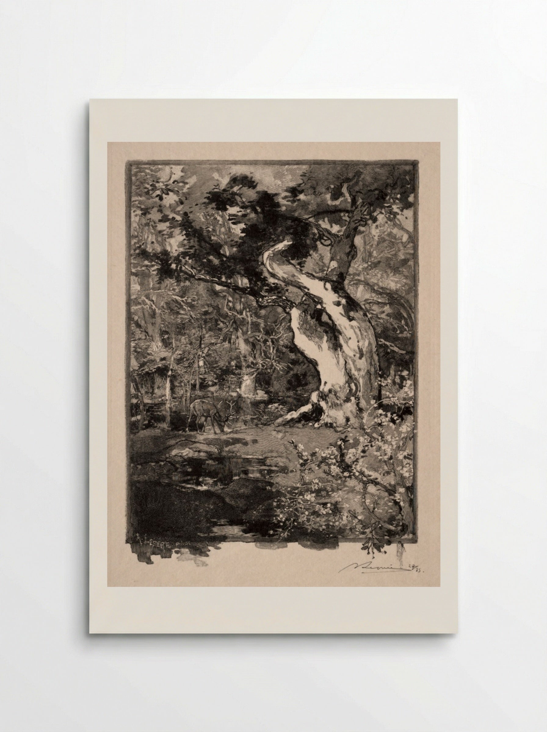 Le Clovis, Plateau de Bellecroix - Auguste Louis Lepère - Poster