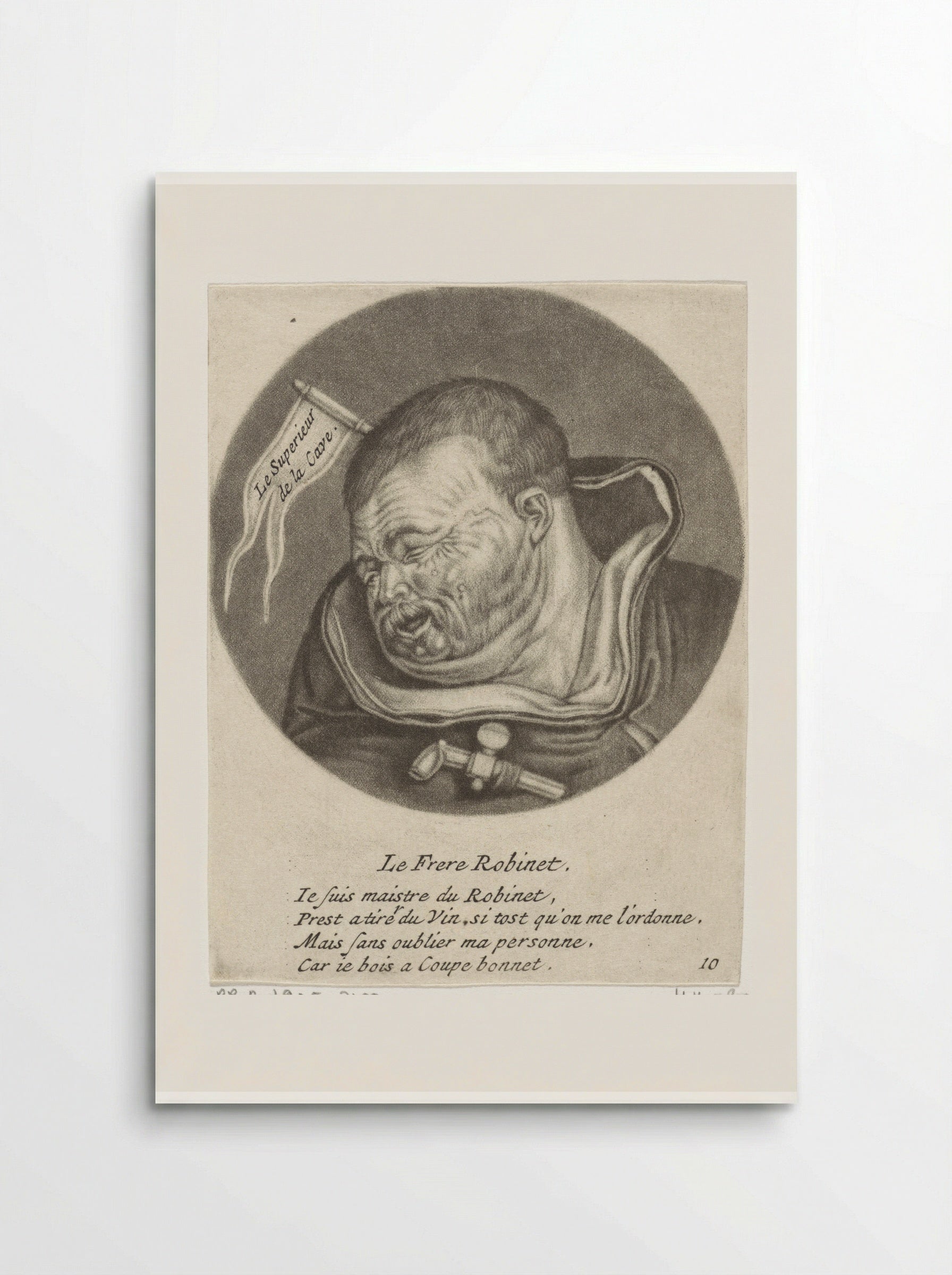 Le Frere Robinet - Jacob Gole - Poster