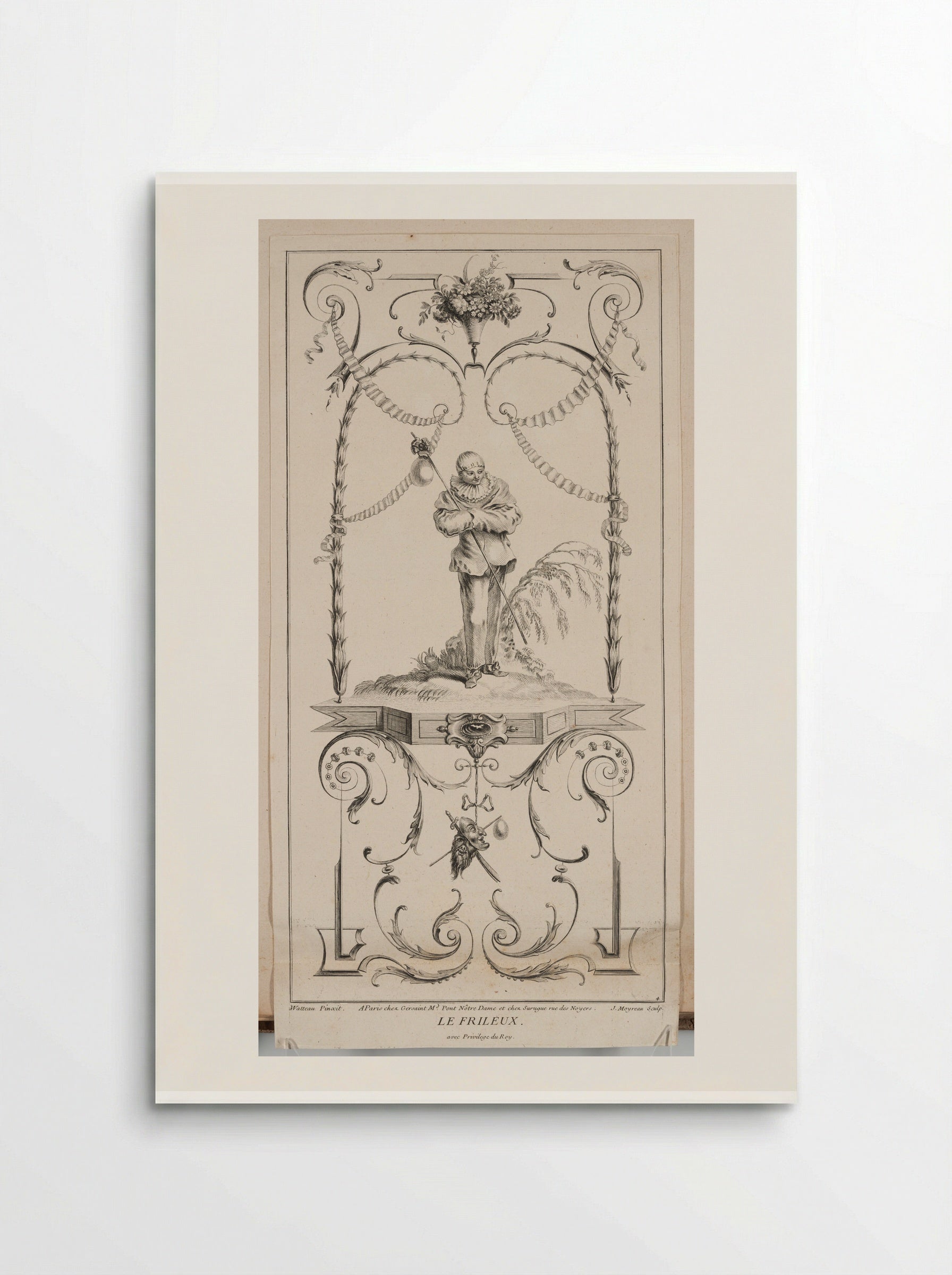 Le Frileux - Jean Moyreau - Poster