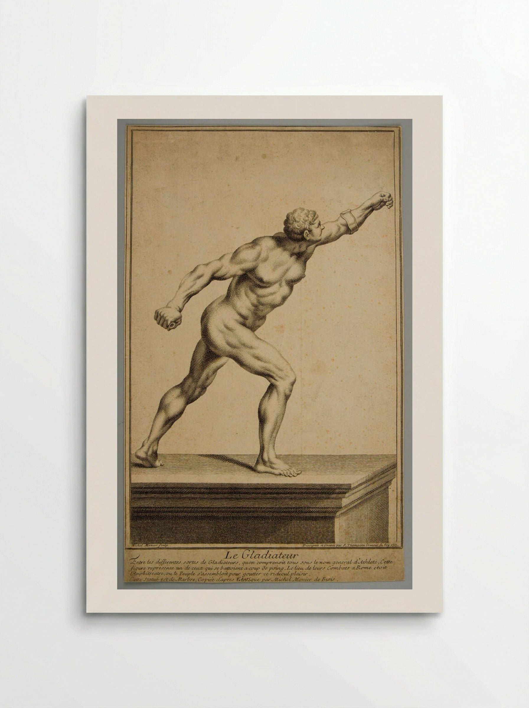 Le Gladiateur - Simon Thomassin - Poster