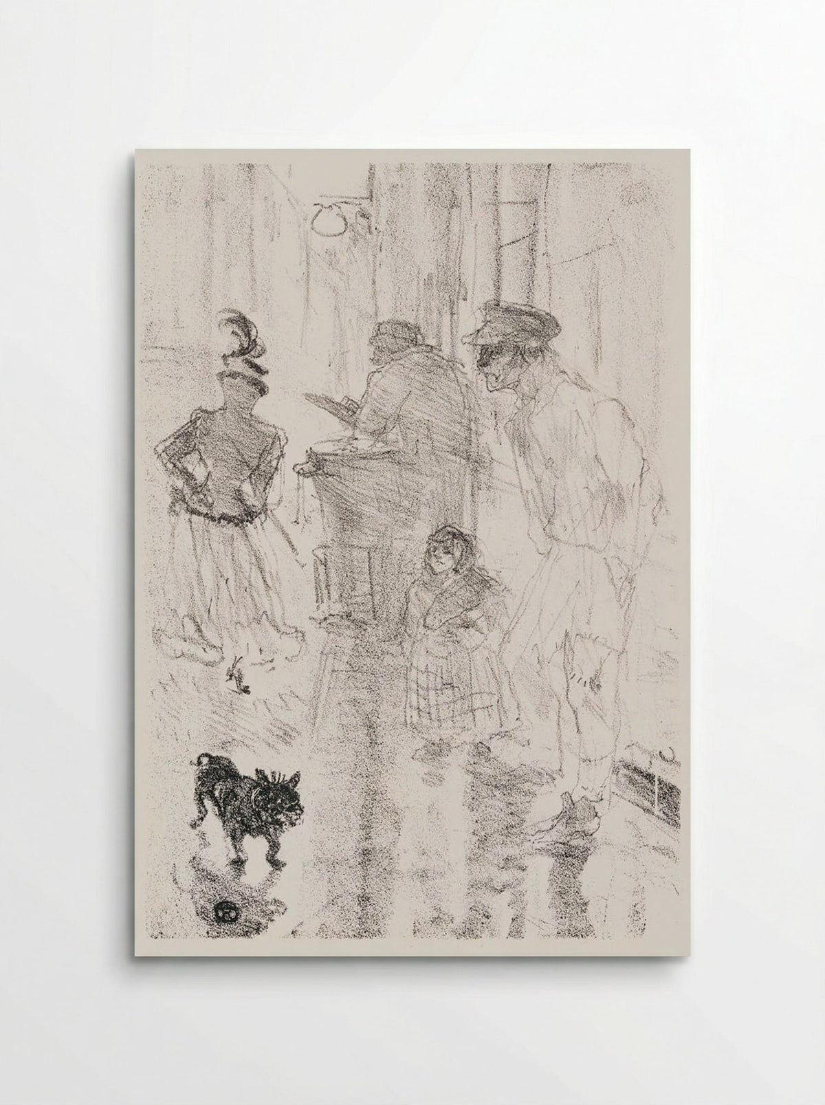 Le Marchand de Marron - Henri de Toulouse-Lautrec - Poster
