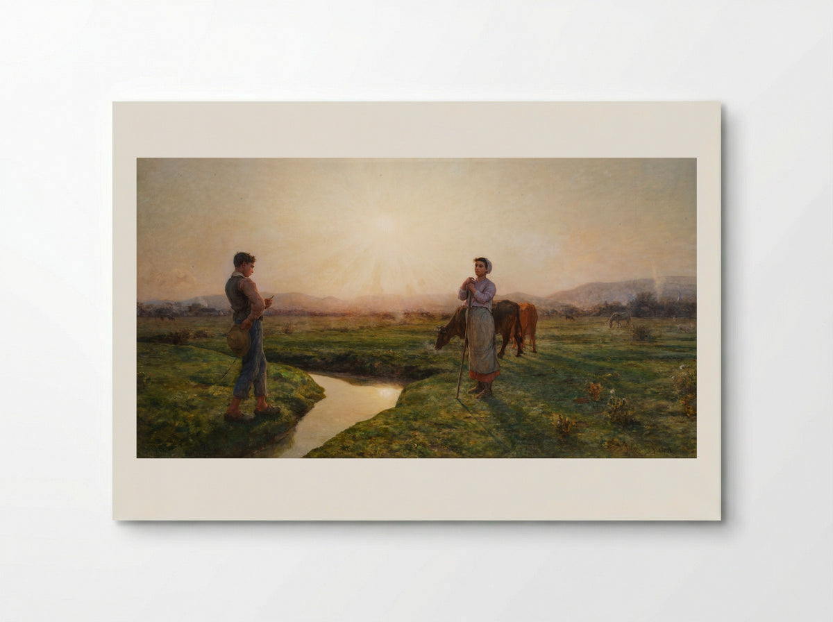 Le Matin - Jules Breton - Poster