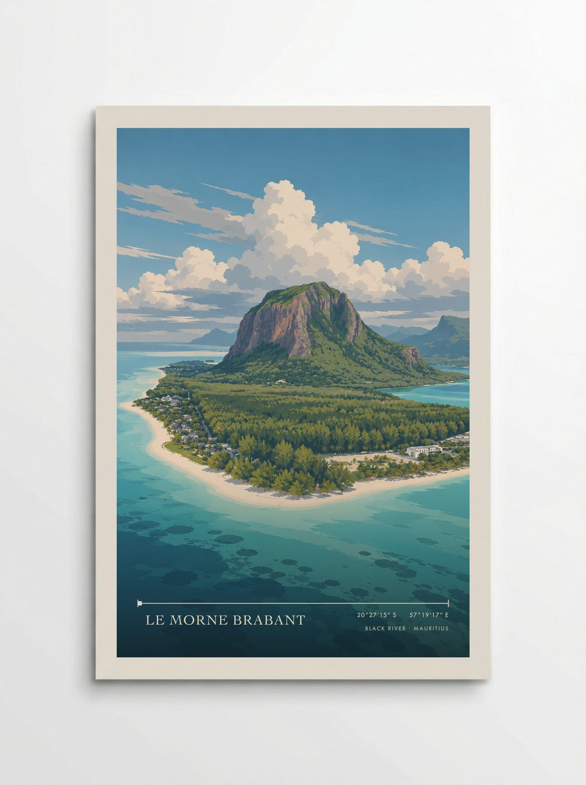 Le Morne Brabant, Black River | Travel Poster - Poster