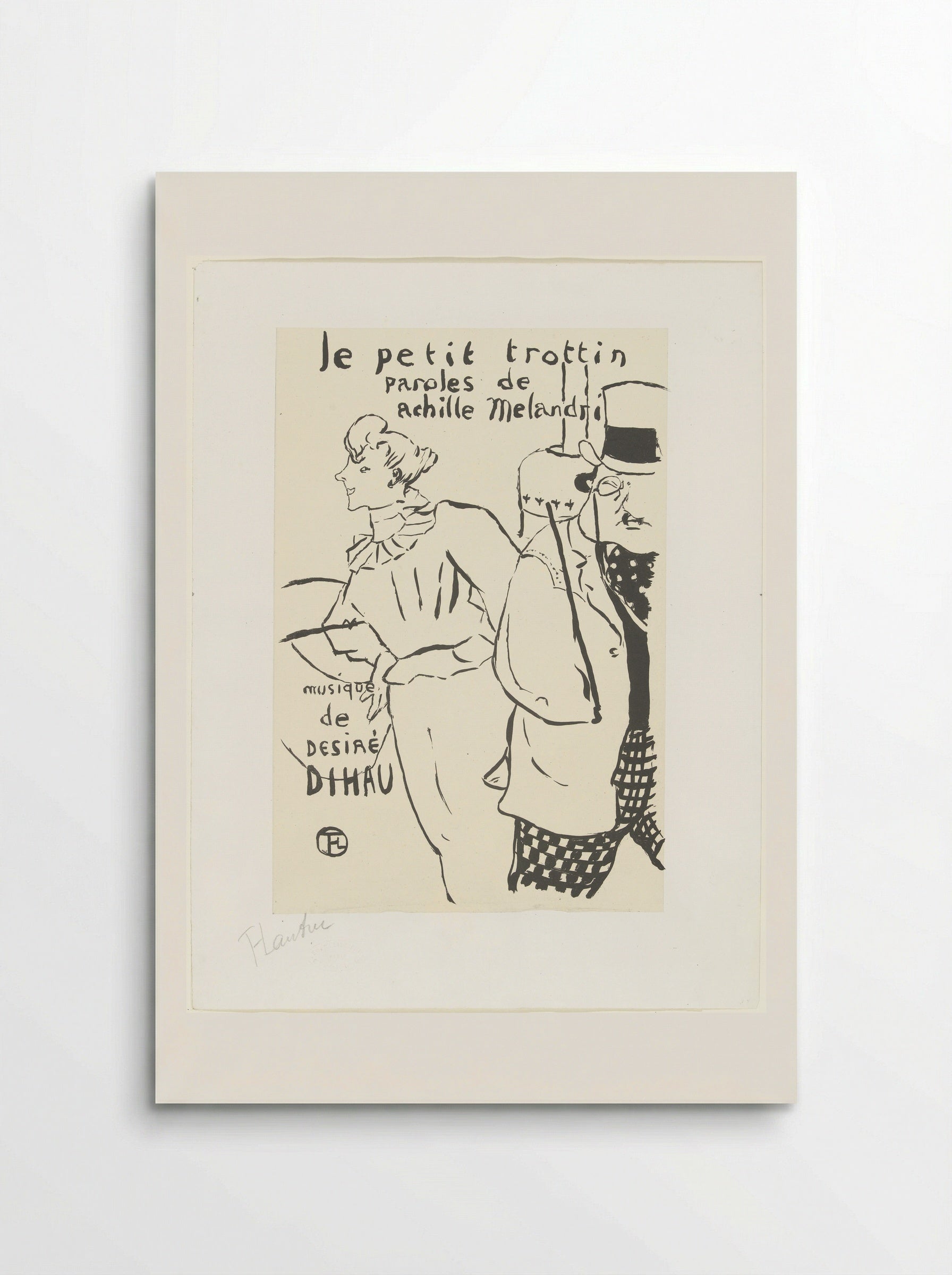 Le Petit Trottin - Henri de Toulouse-Lautrec - Poster