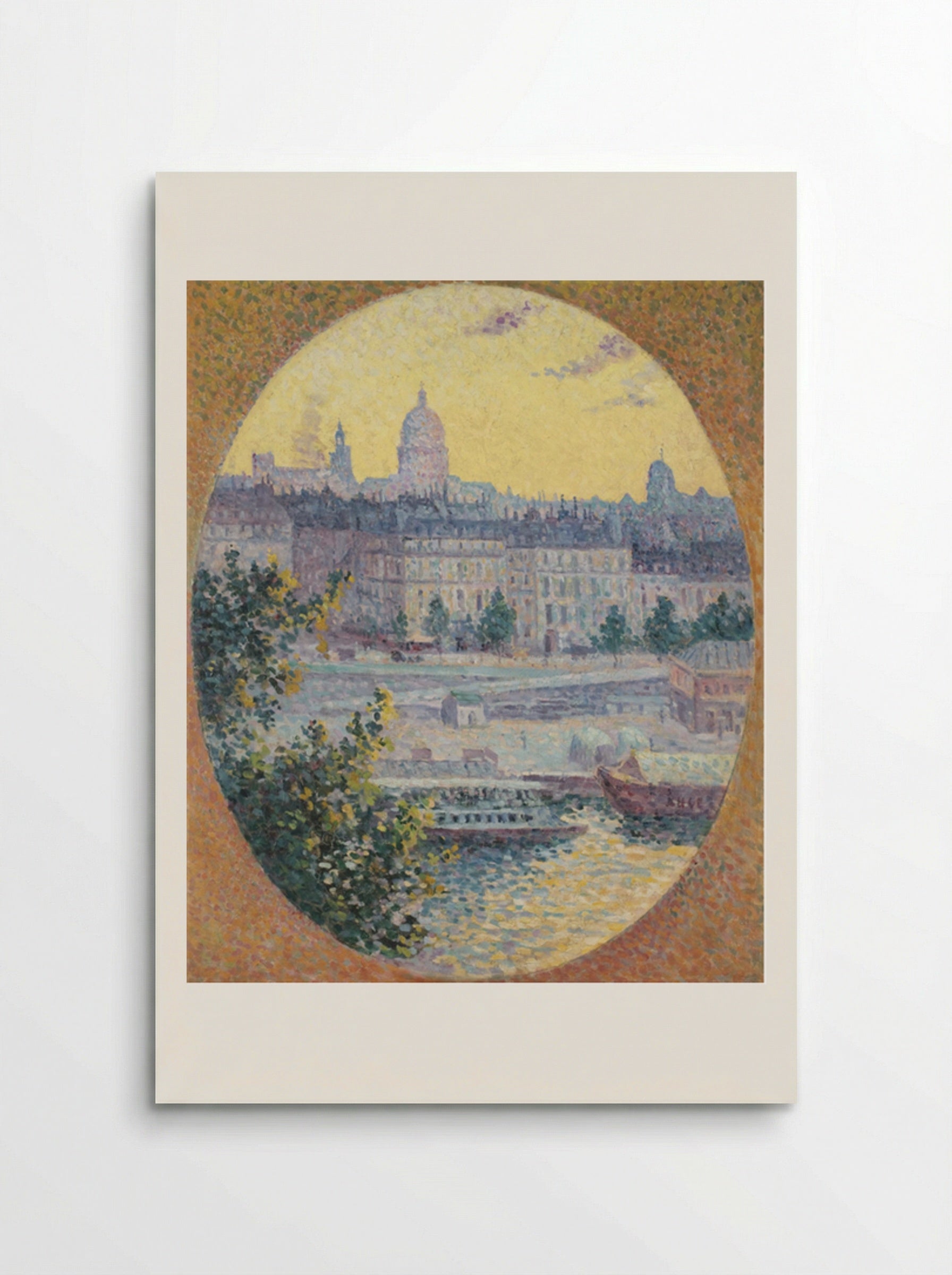 Le Quai Montebello Et La Colline Sainte-geneviève, Paris - Maximilien Luce - Poster