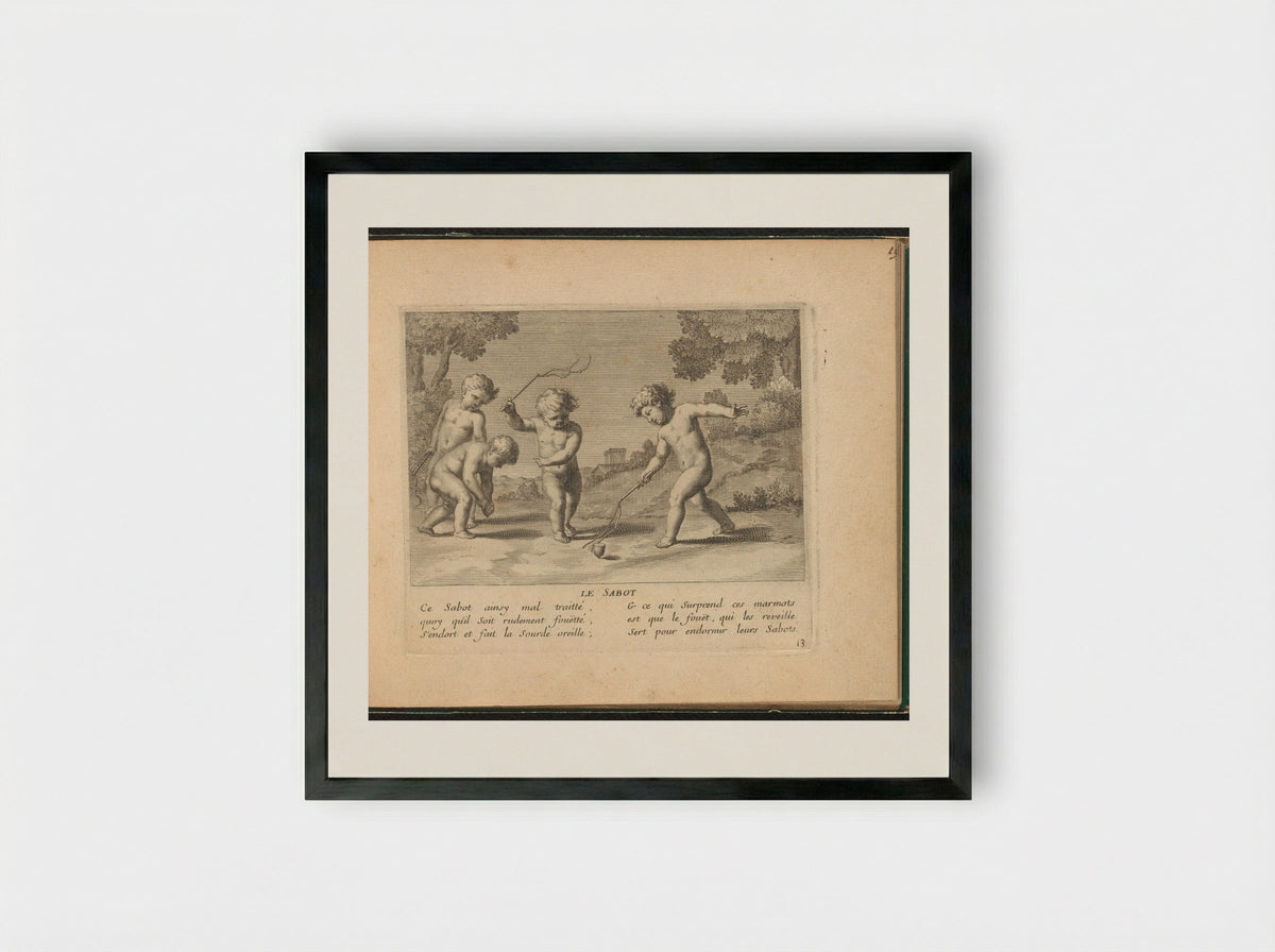 Le Sabot - Claudine Stella - Framed Print Black