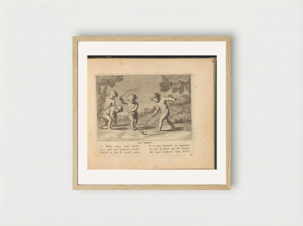 Le Sabot - Claudine Stella - Framed Print Wood