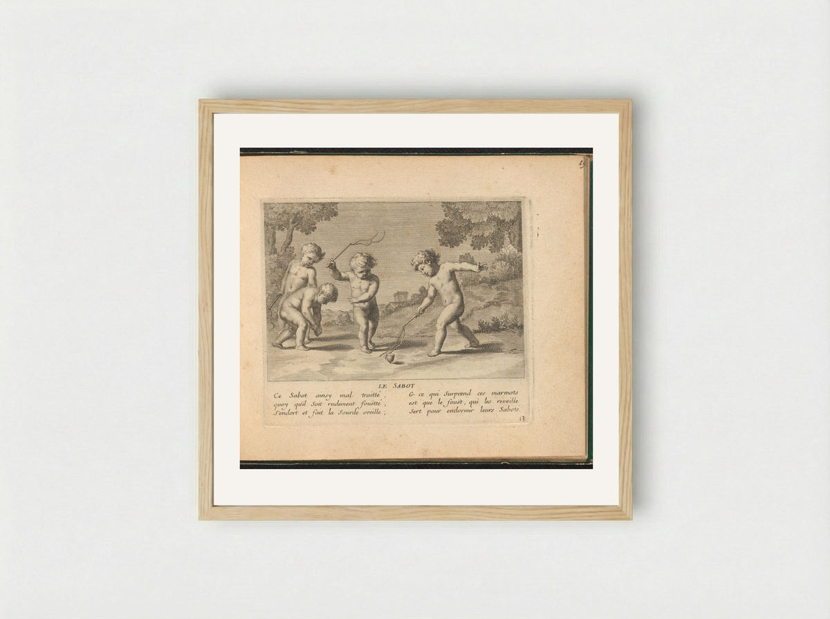 Le Sabot - Claudine Stella - Framed Print Wood