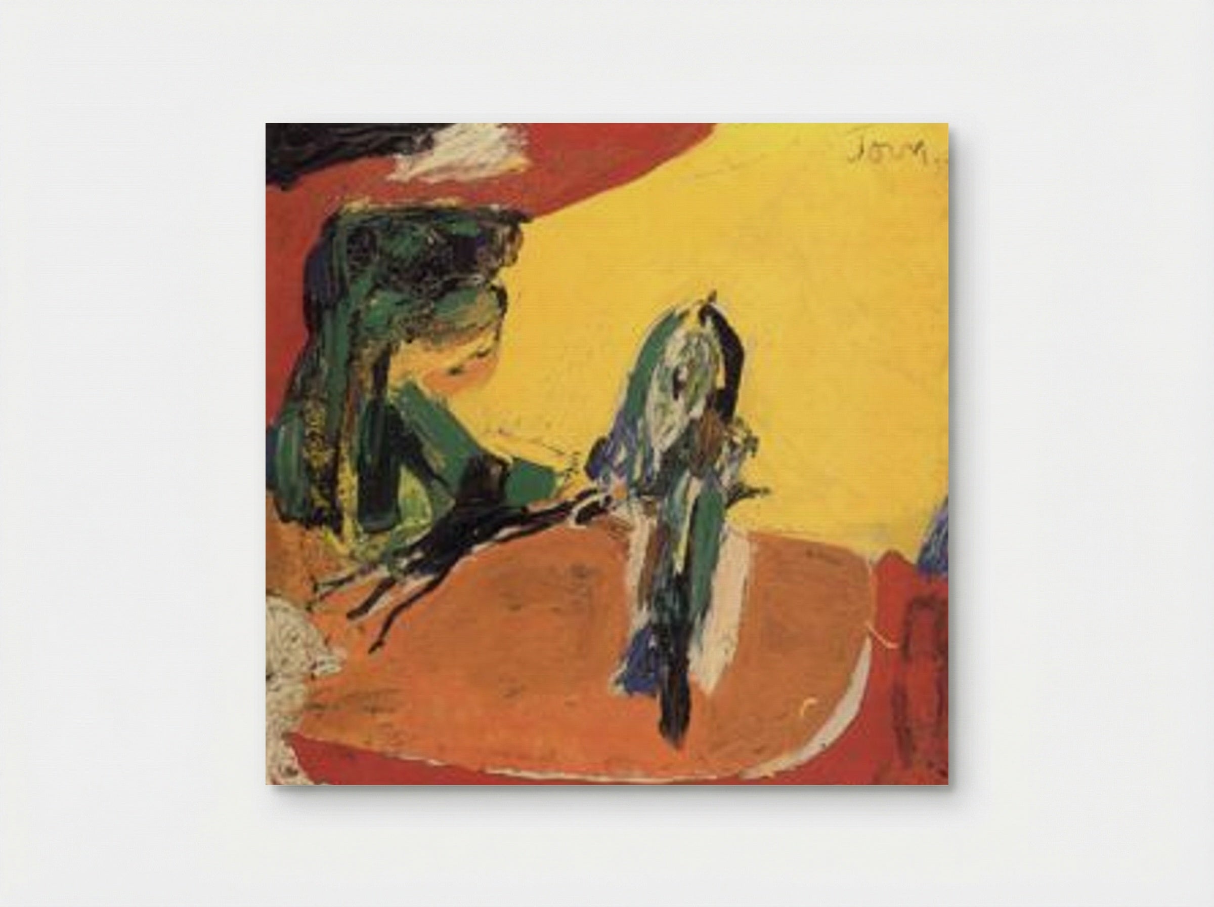 Le Soldat et son passé - Asger Jorn - Poster