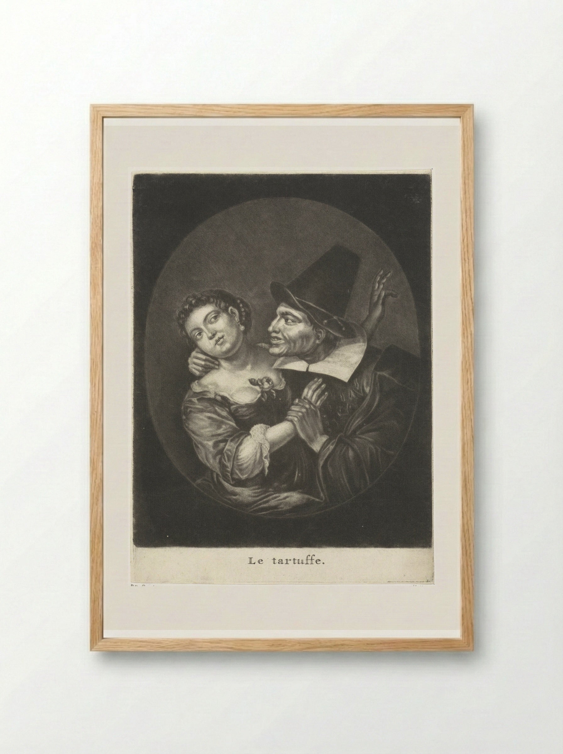 Le Tartuffe - Jacob Gole - Framed Print Wood