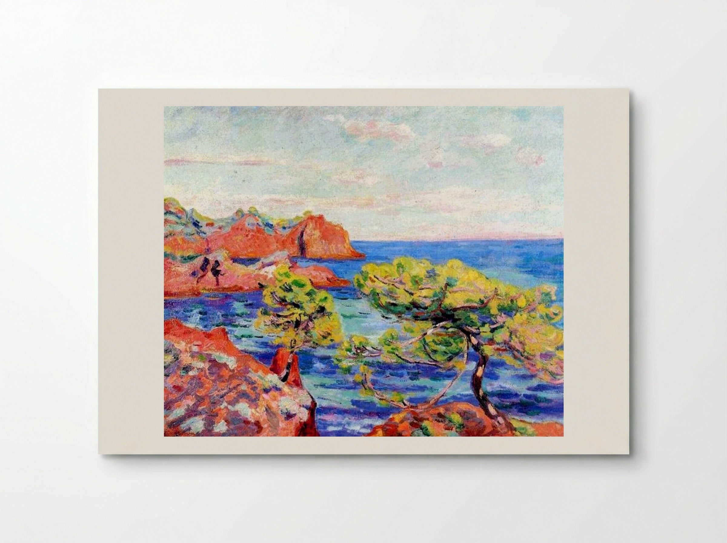 Le Trayas - Armand Guillaumin - Poster