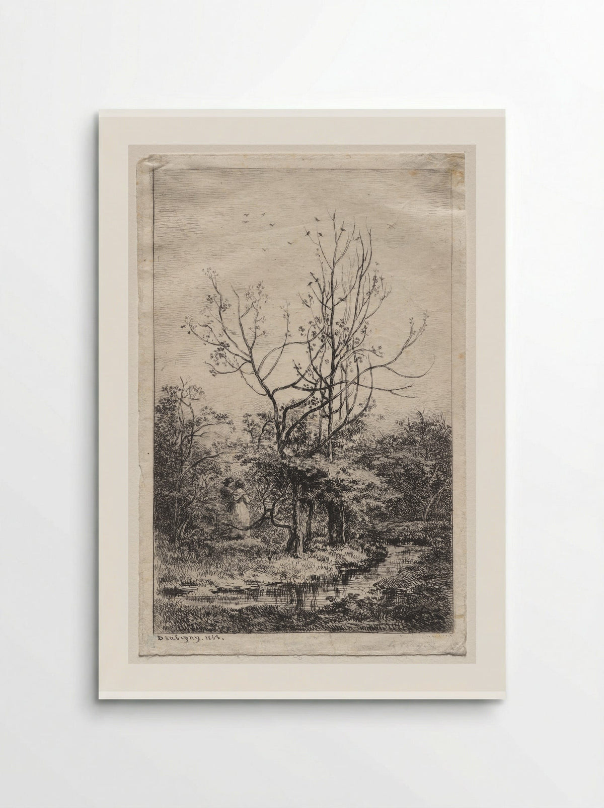 Le Verger - Charles François Daubigny - Poster