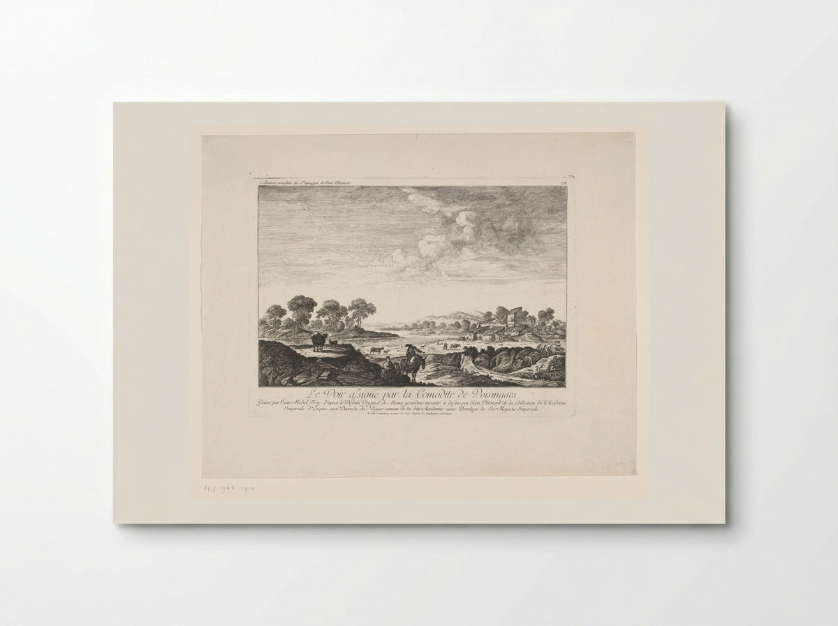 Le Voir assigne par la Comodite de Voisinages - Johann Michael Frey - Poster