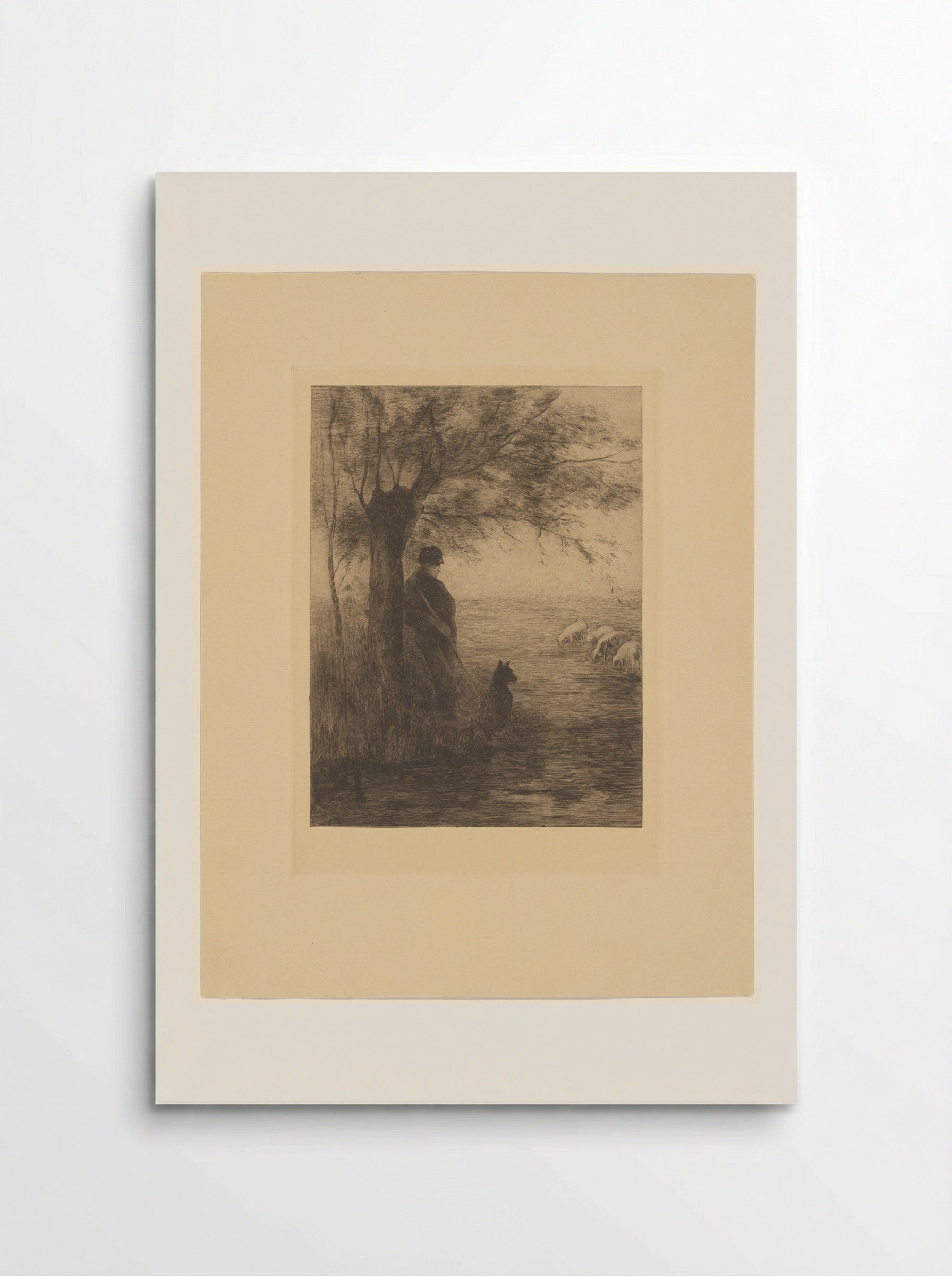 Le berger (The Shepherd) - Philip Zilcken - Poster