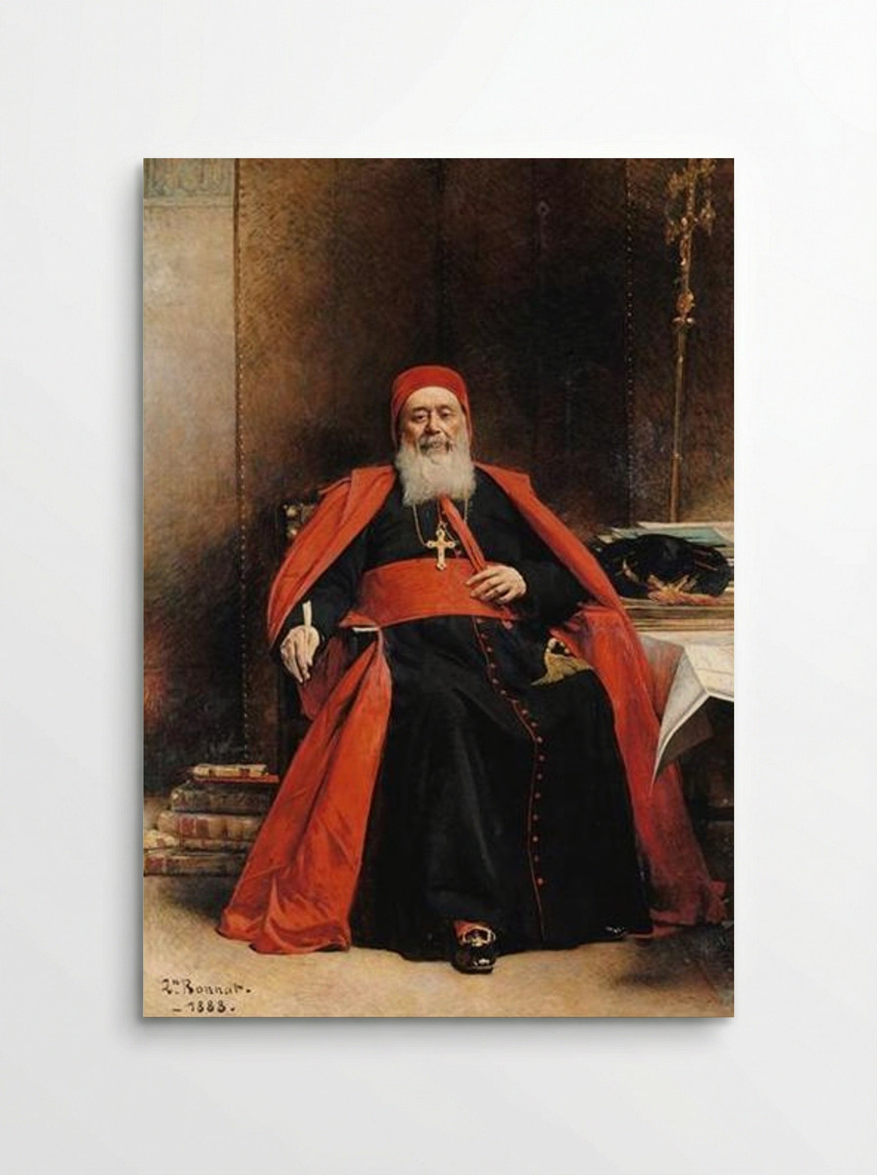 Le cardinal Charles Lavigerie - Léon Bonnat - Poster