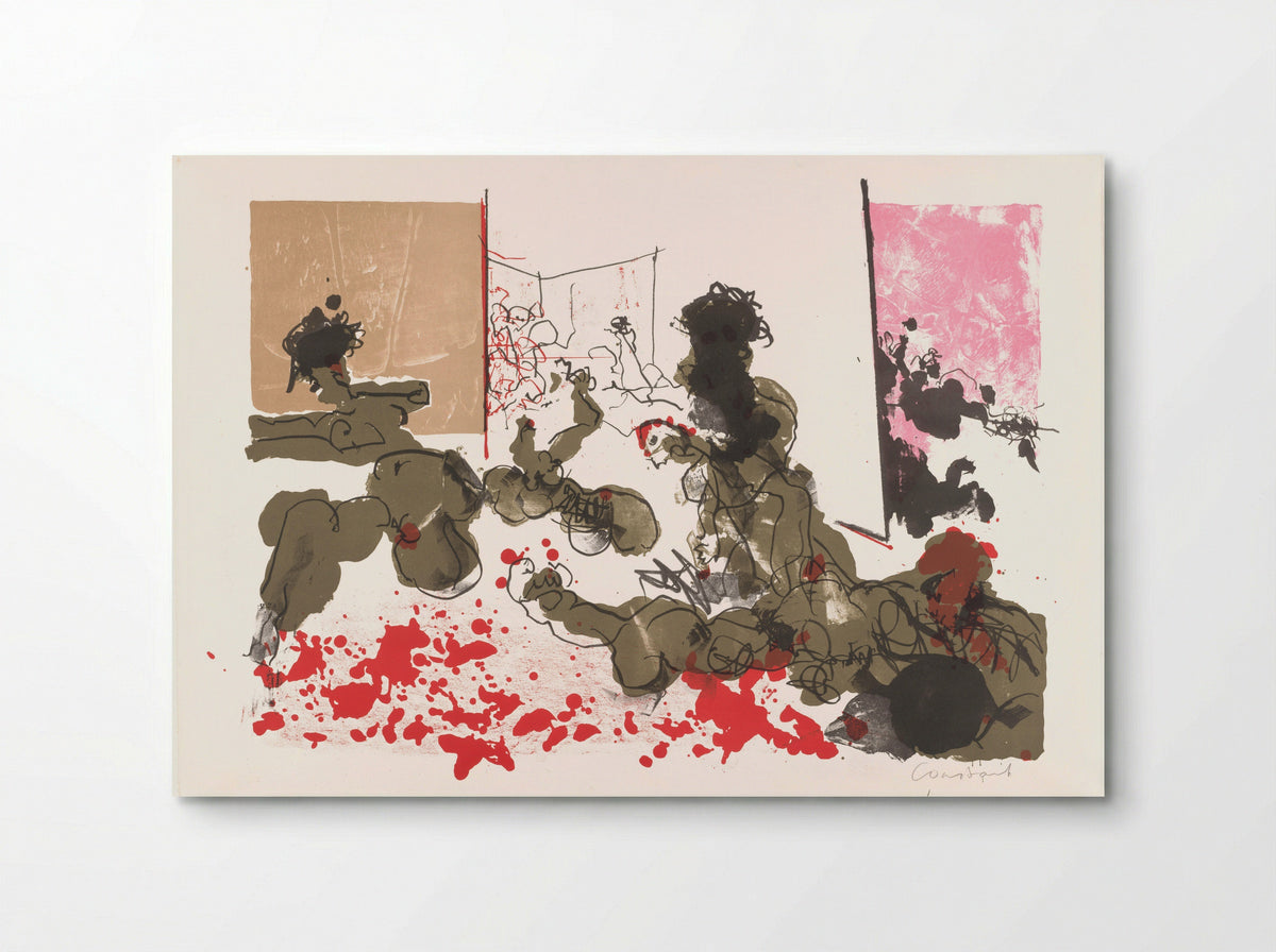 Le massacre - Constant Nieuwenhuys - Poster