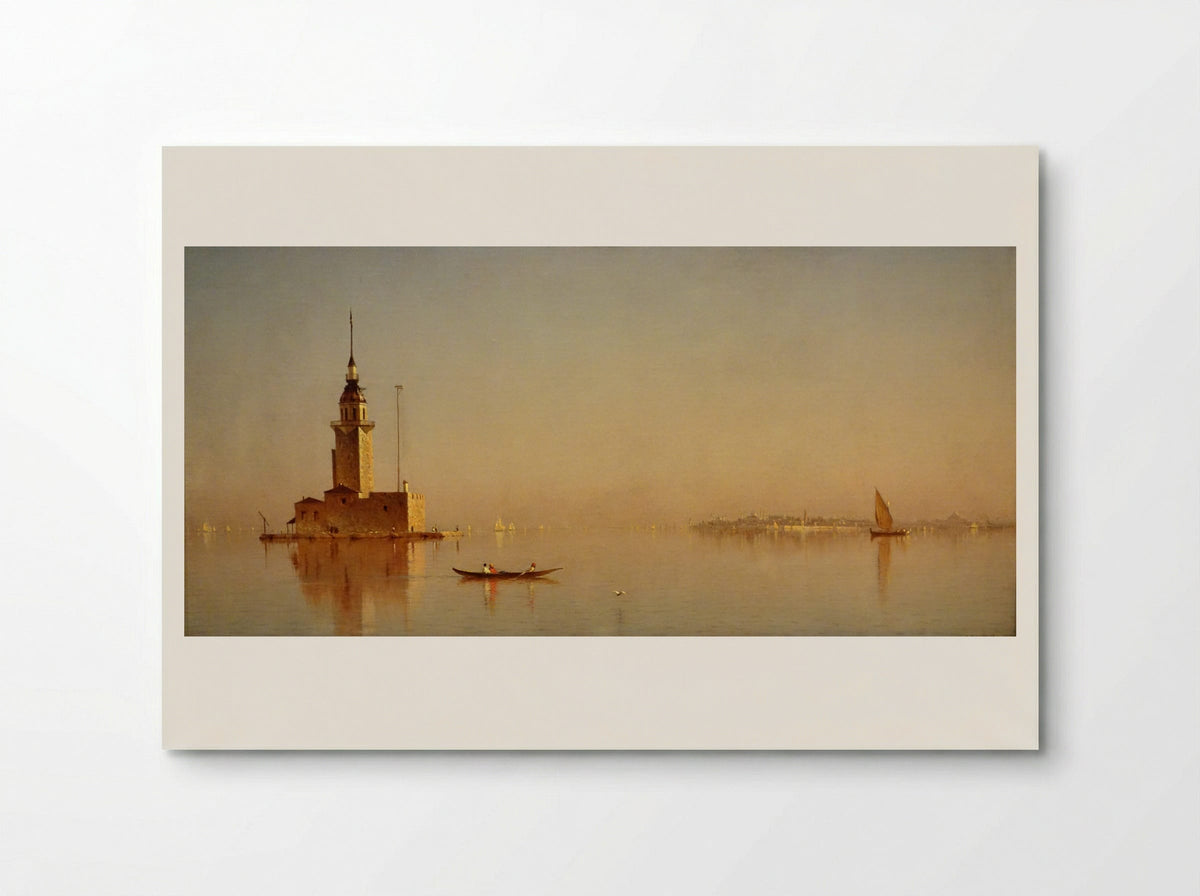 Leander's Tower on the Bosporus - Sanford Robinson Gifford - Poster