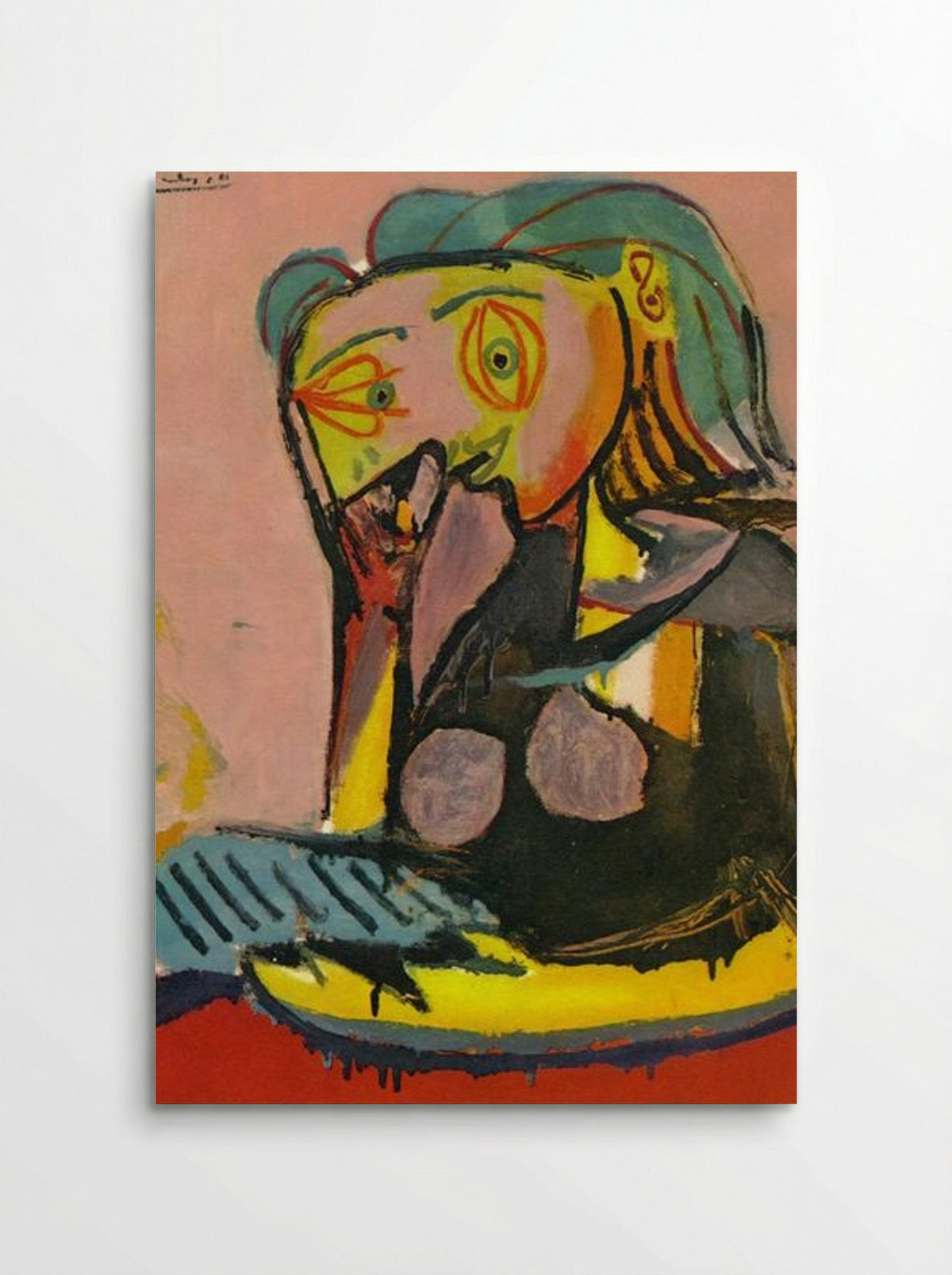 Leaning Woman - Pablo Picasso - Poster