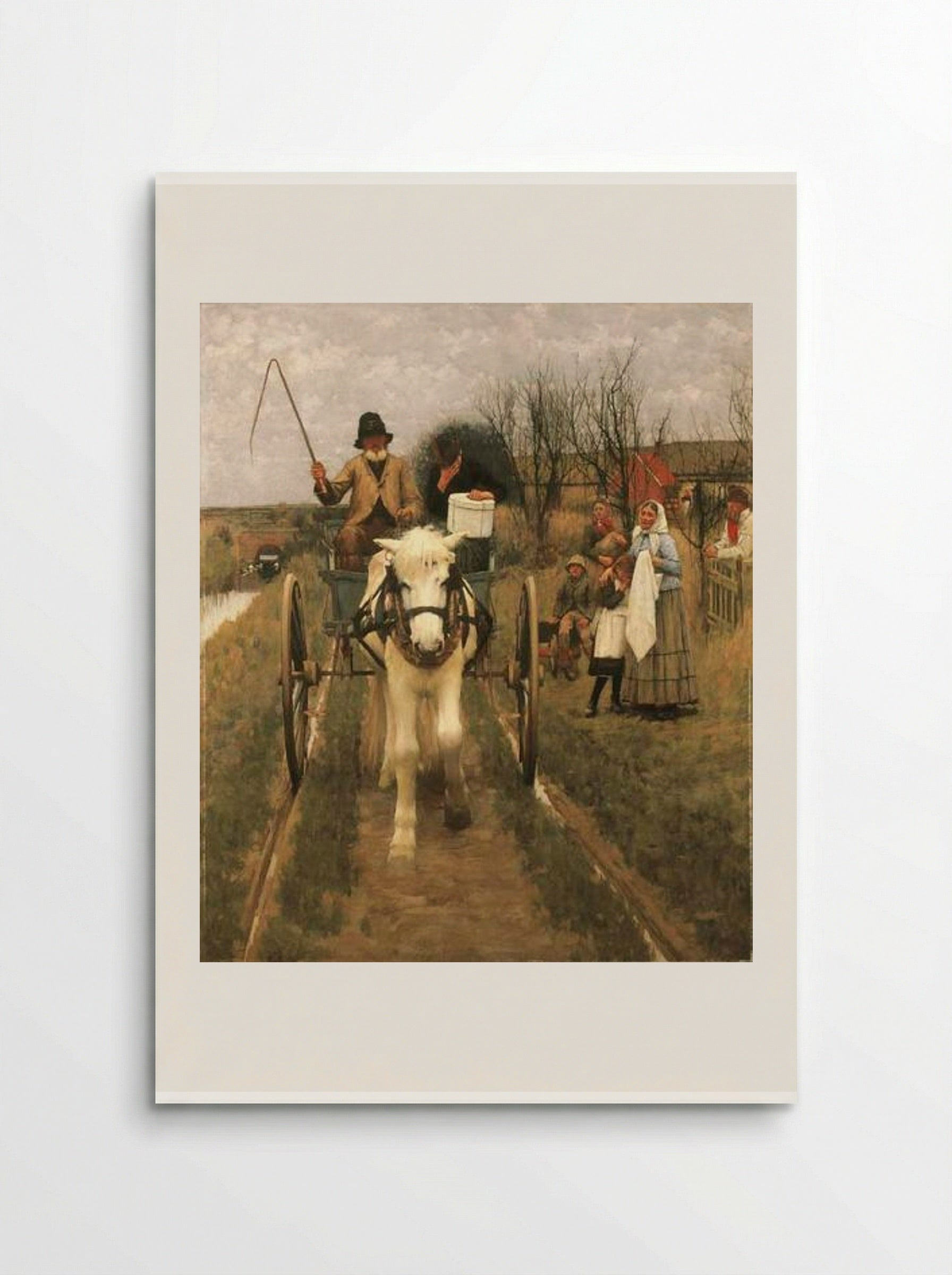 Leaving Home - Henry Herbert La Thangue - Poster