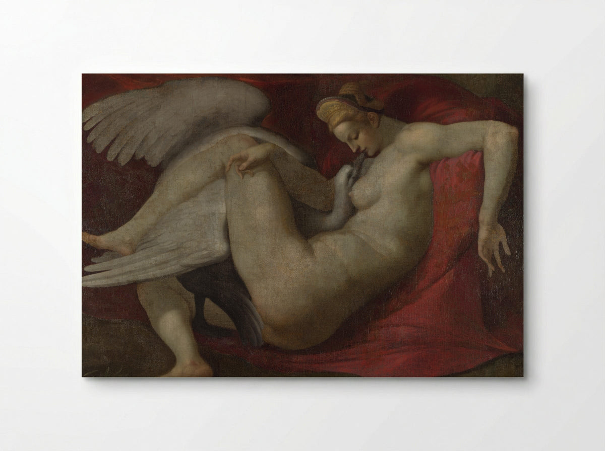 Leda and the Swan - Michelangelo Buonarroti - Poster