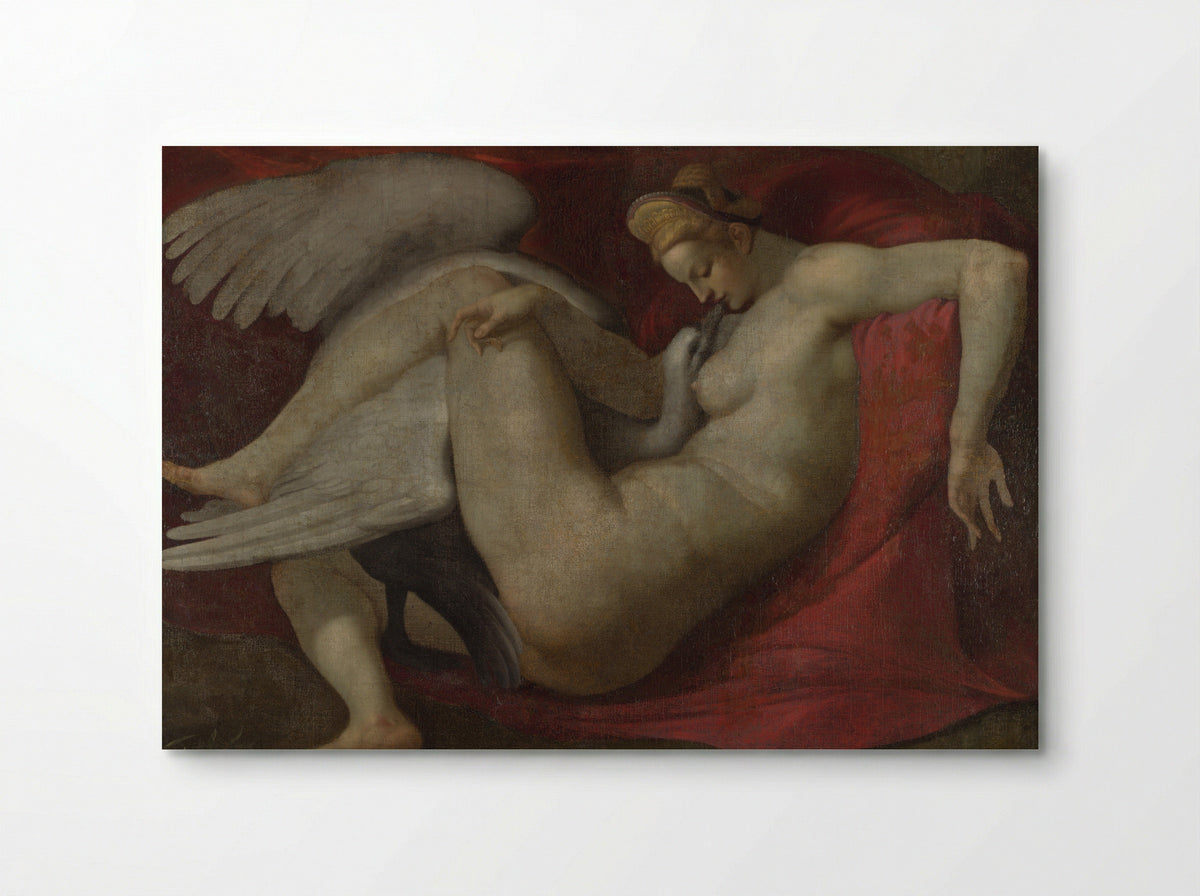 Leda and the Swan - Michelangelo Buonarroti - Poster