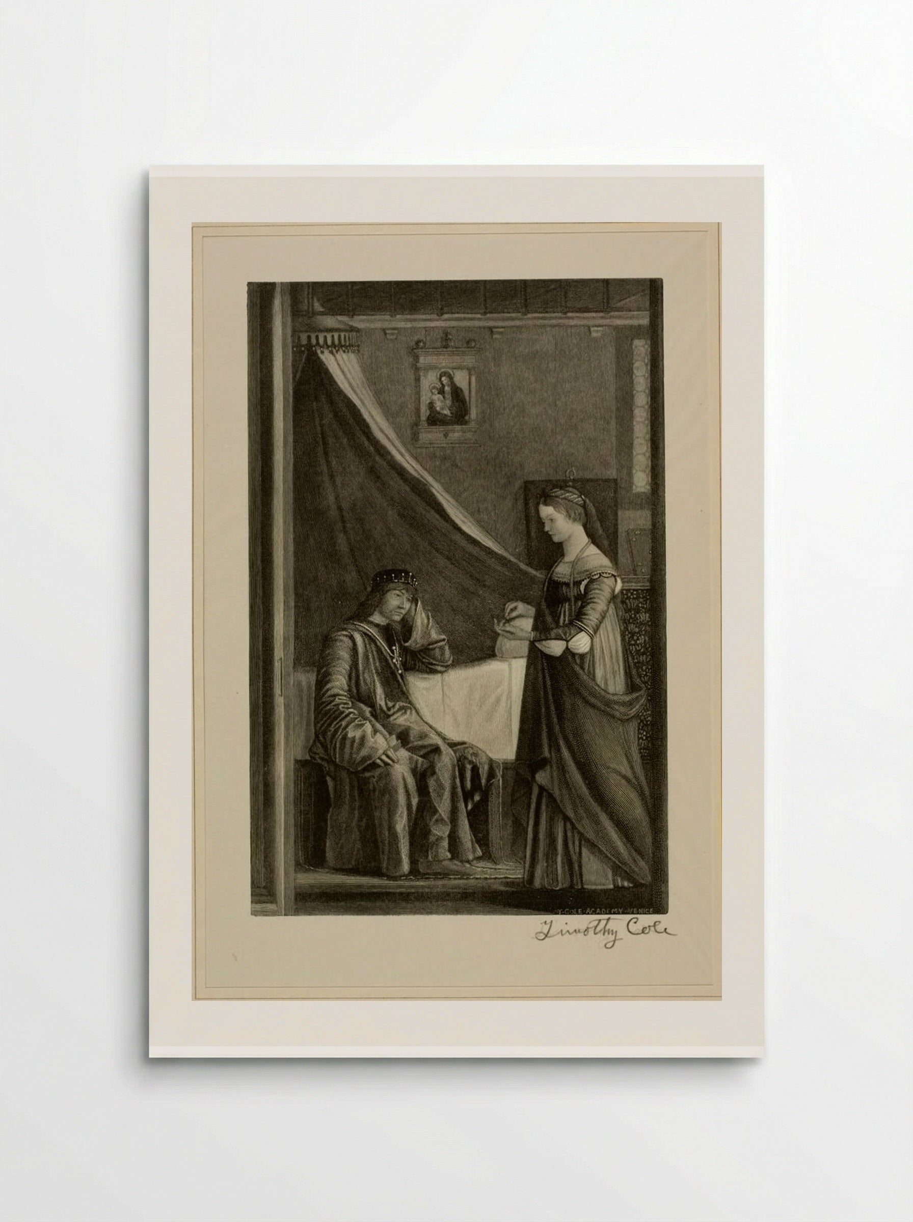 Legend of Saint Ursula - Timothy Cole - Poster