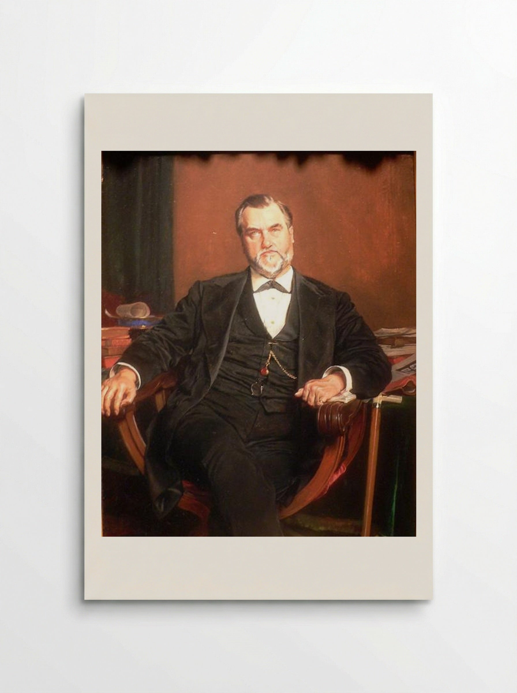 Leland Stanford - Ernest Meissonier - Poster