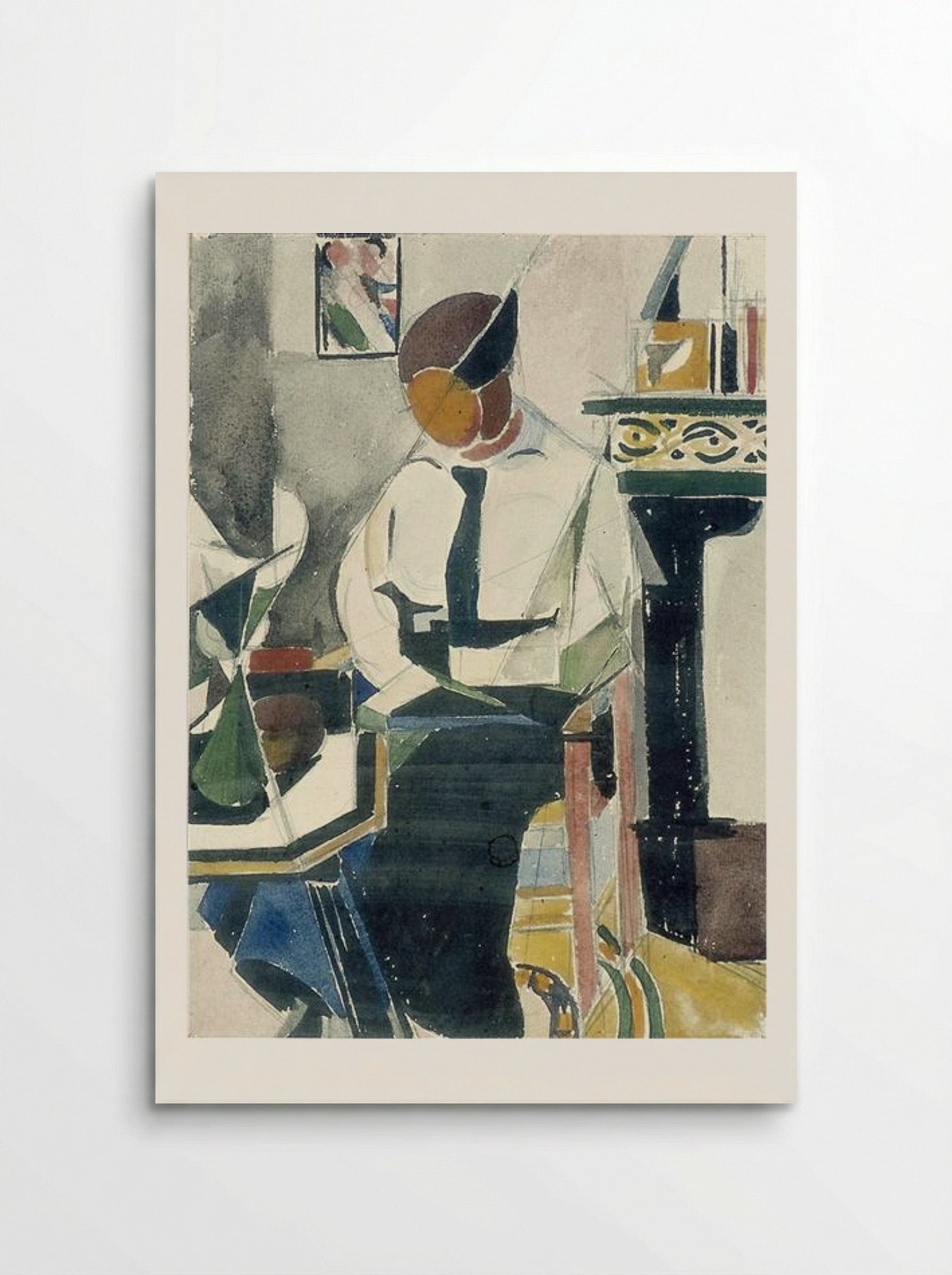 Lena in Interior - Theo van Doesburg - Poster