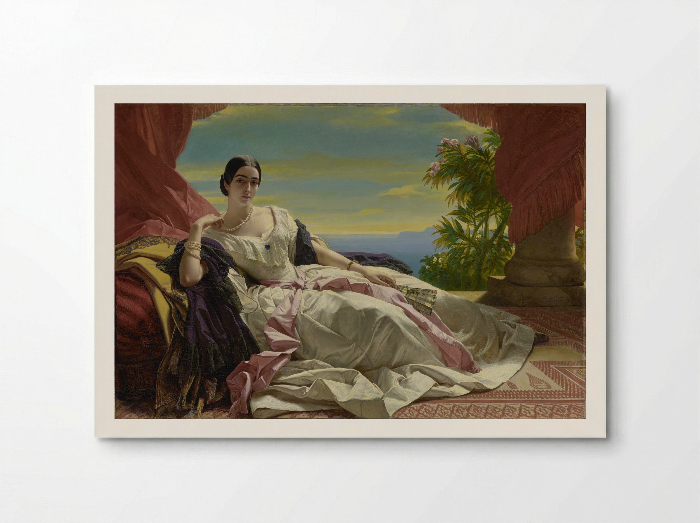 Leonilla, Princess of Sayn-Wittgenstein-Sayn - Franz Xaver Winterhalter - Poster