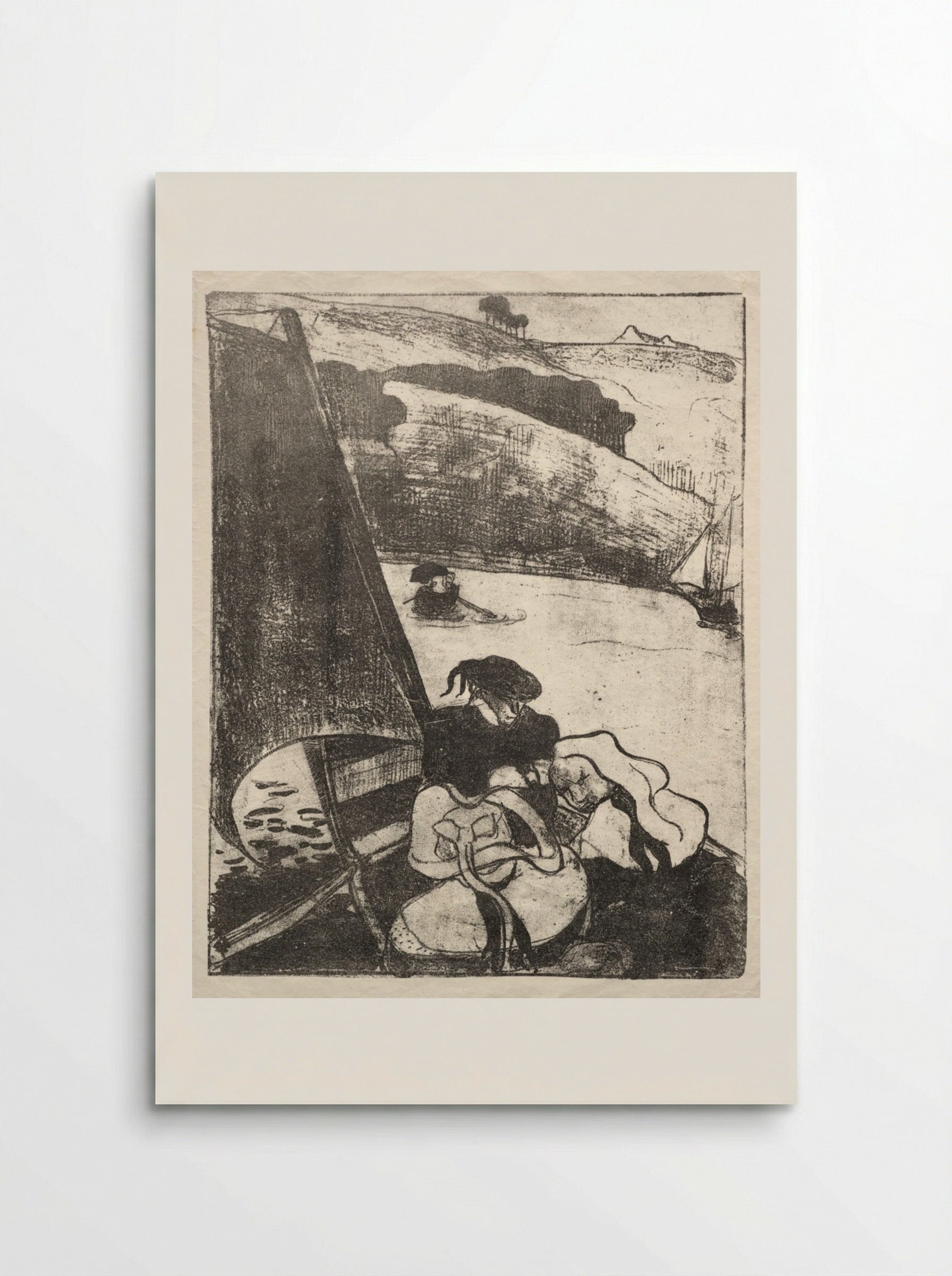 Les Bretonneries: The Return from the Pilgrimage - Émile Bernard - Poster
