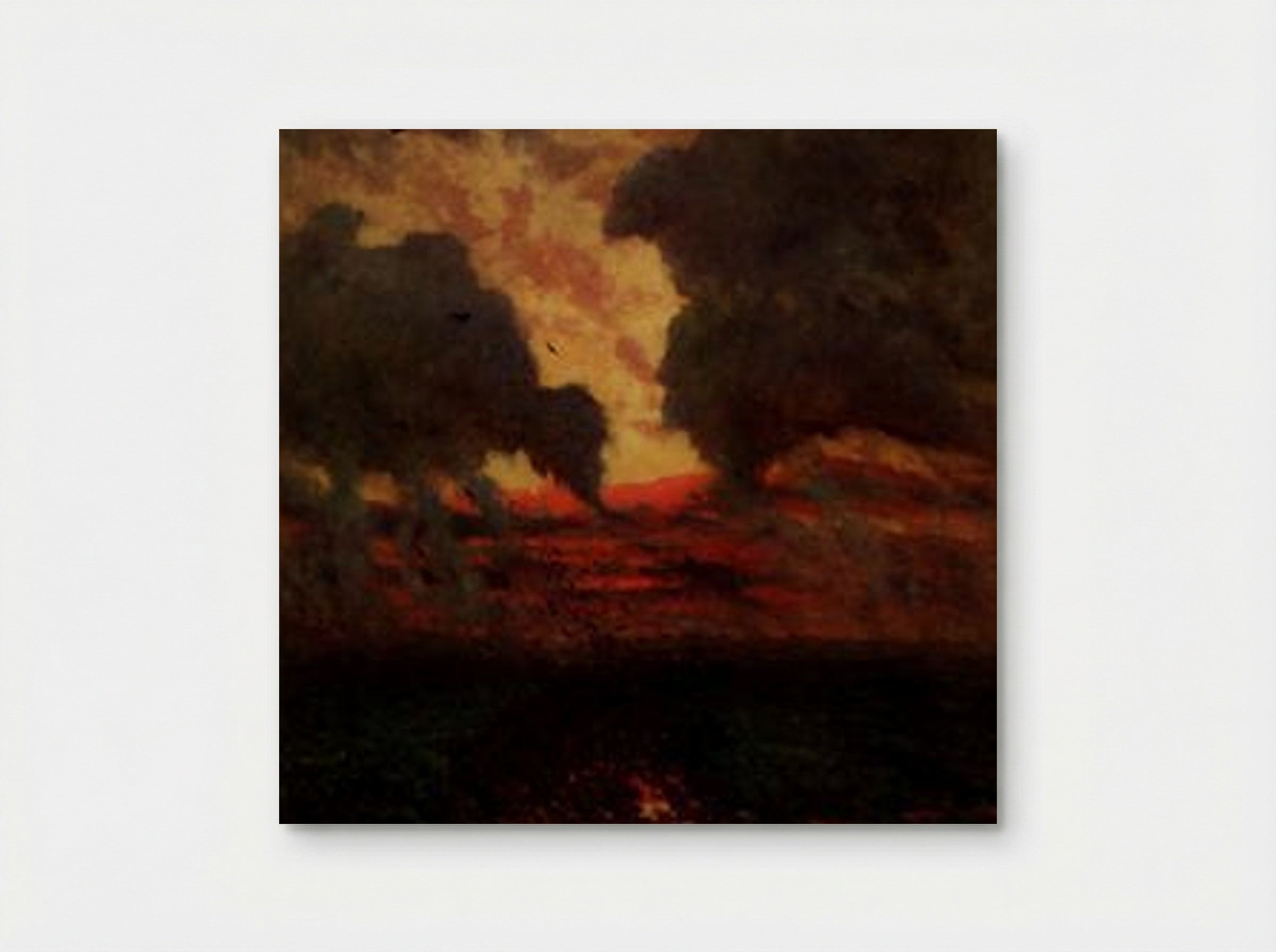 Les Corbeaux, Soir D'Orage - Jules Breton - Poster