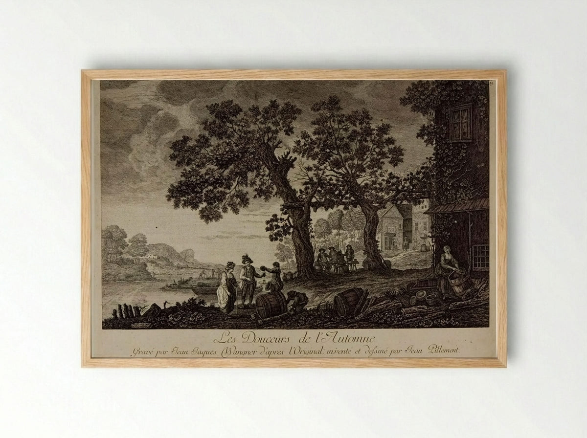Les Douceurs de l'Automne - Jakob Wangner - Framed Print Wood