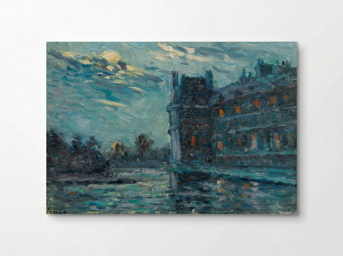 Les Inondations De 1910, Le Pavillon De Flore - Maximilien Luce - Poster