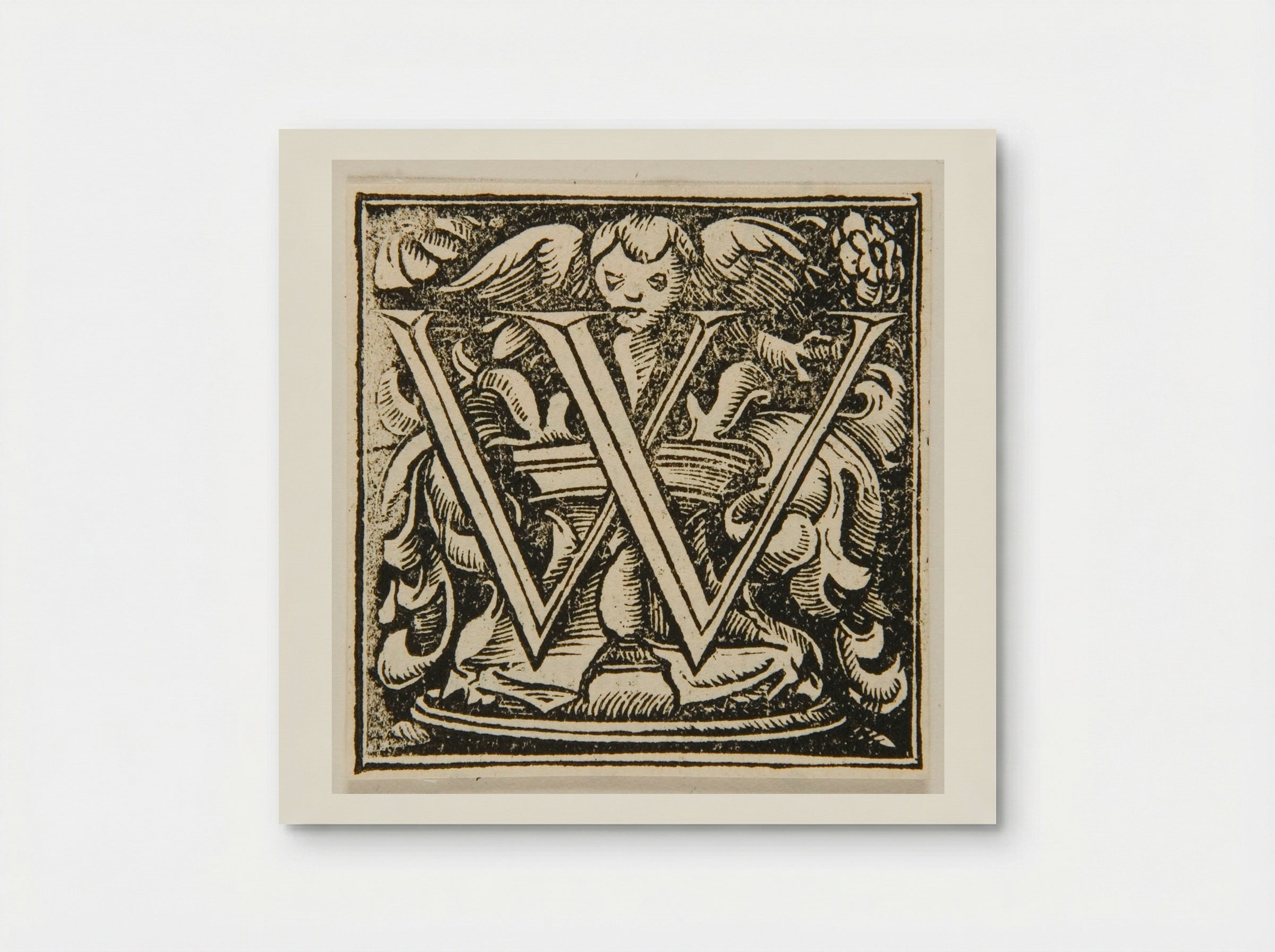 Letter W - Urs Graf - Poster