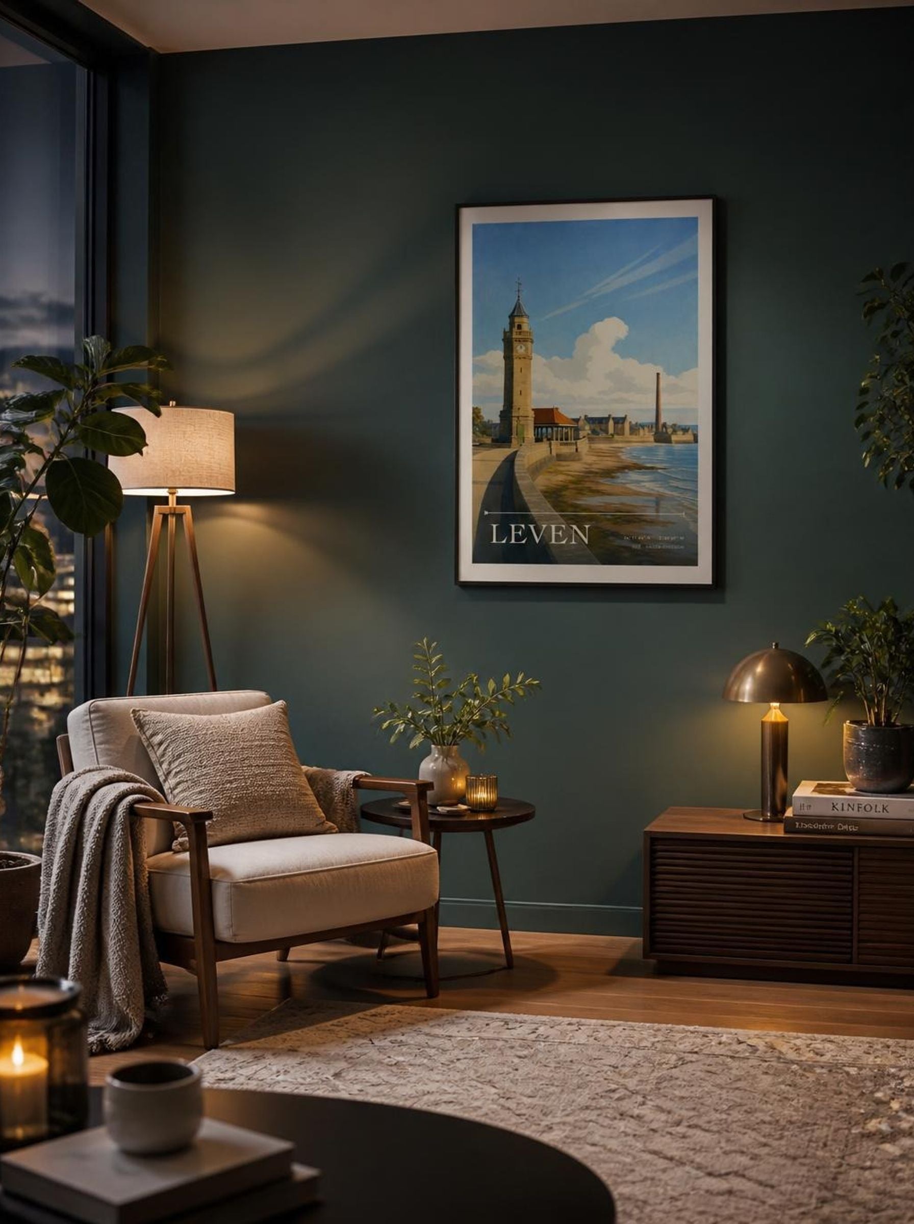 Leven Fife United Kingdom Travel Poster - Lifestyle