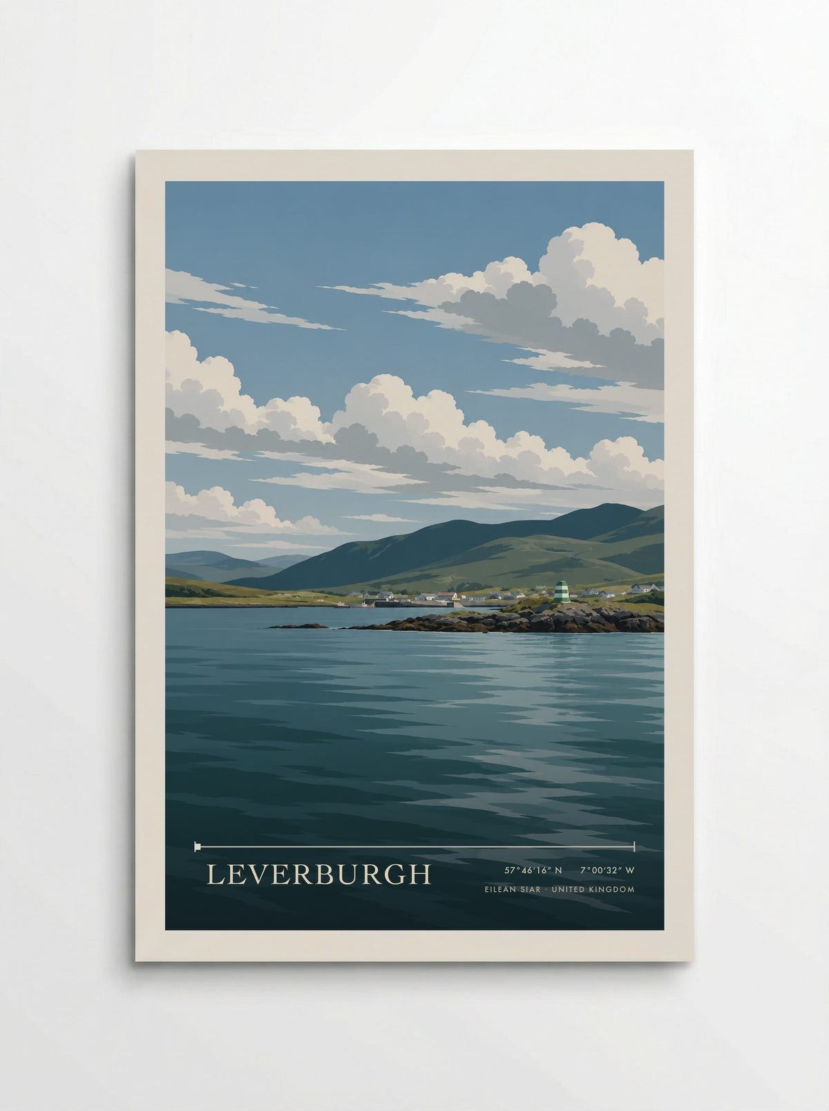 Leverburgh, Eilean Siar | Travel Poster - Poster