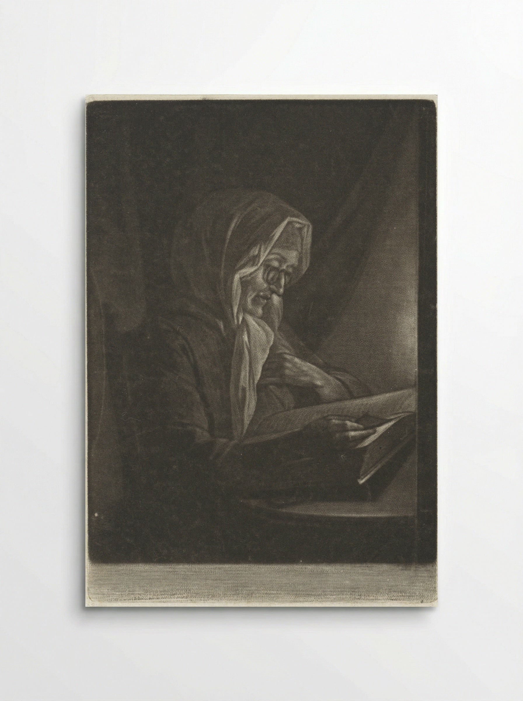 Lezende vrouw - Aert Schouman - Poster