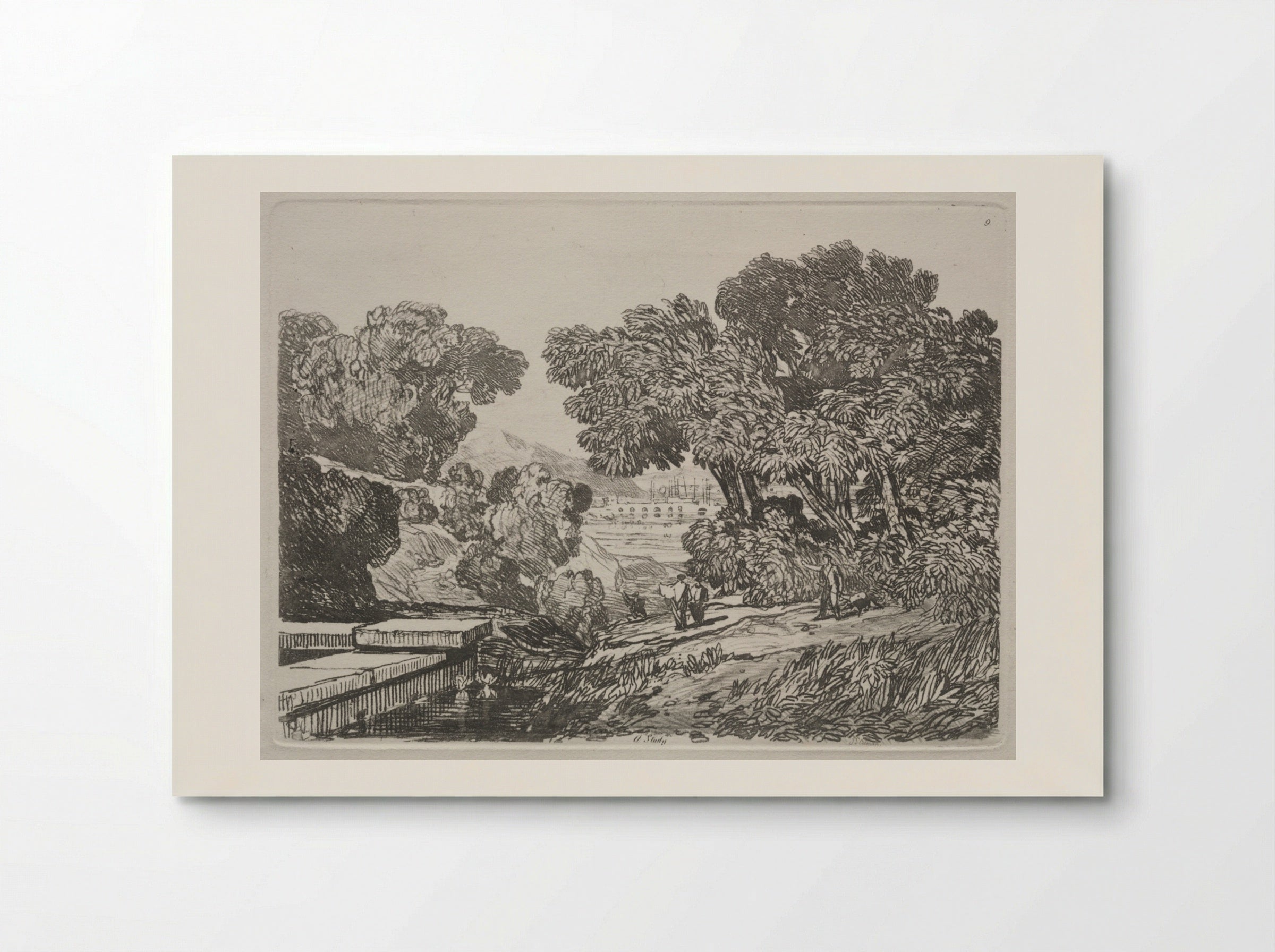 Liber Studiorum: A Study - John Sell Cotman - Poster